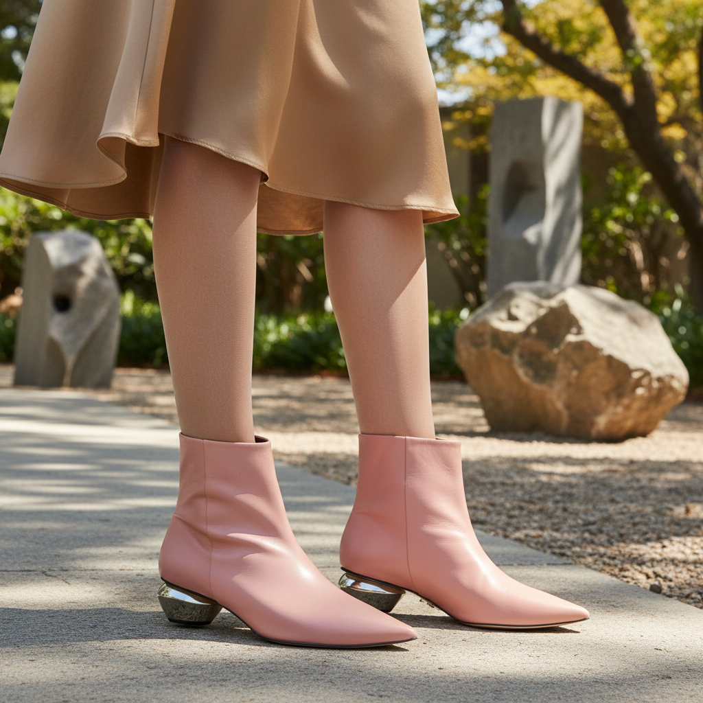 Carrano's Leather Bootie