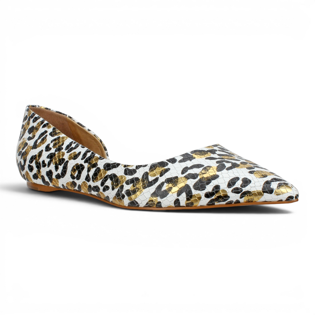 Carrano Amelia Leather Flat - Leopard
