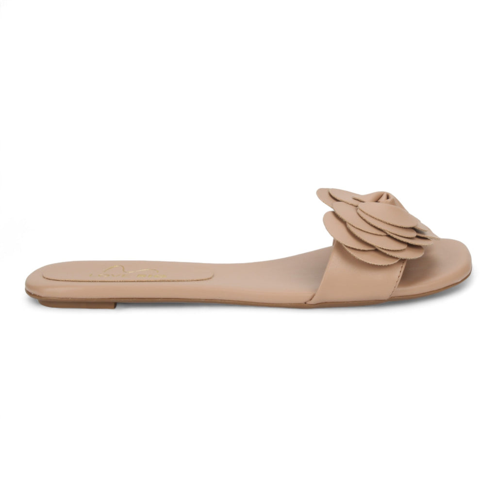 Love Rio Rosita Fine Threads Slide Sandal Rose Petals - Antique