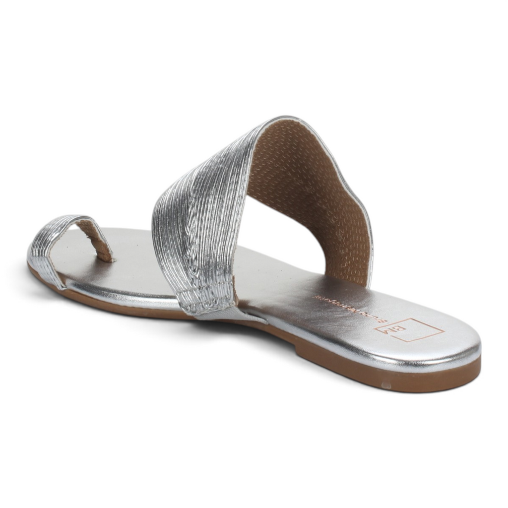 Bruno Menegatti Doya Slide Sandal - Silver
