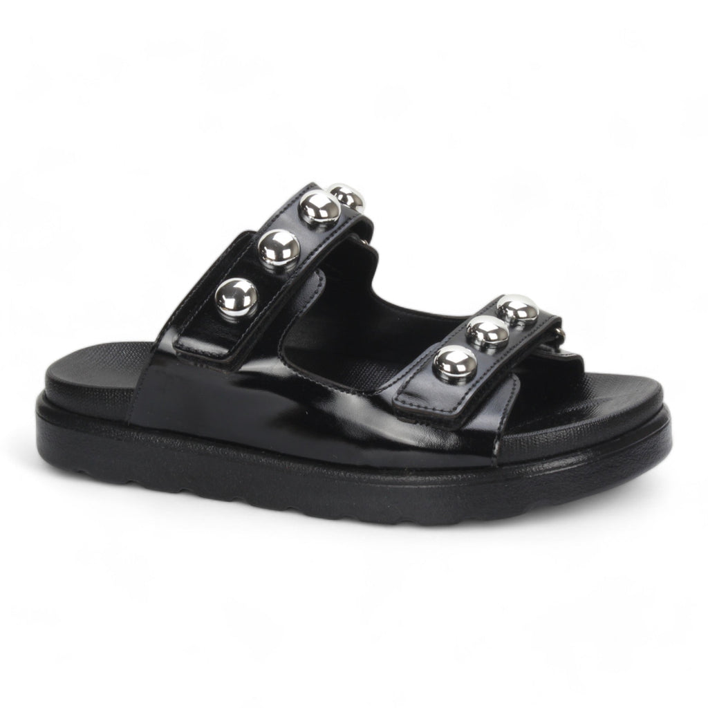 Love Rio Barra Seaside Studded Sandal - Black