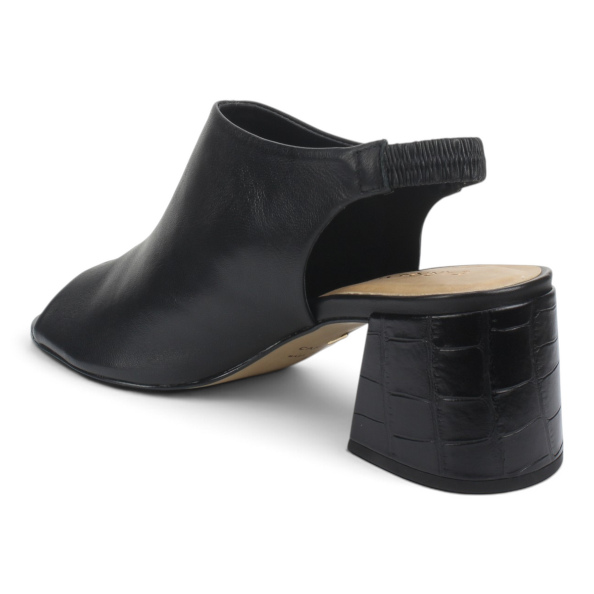 Carrano Kennedi Leather Sandal - Black