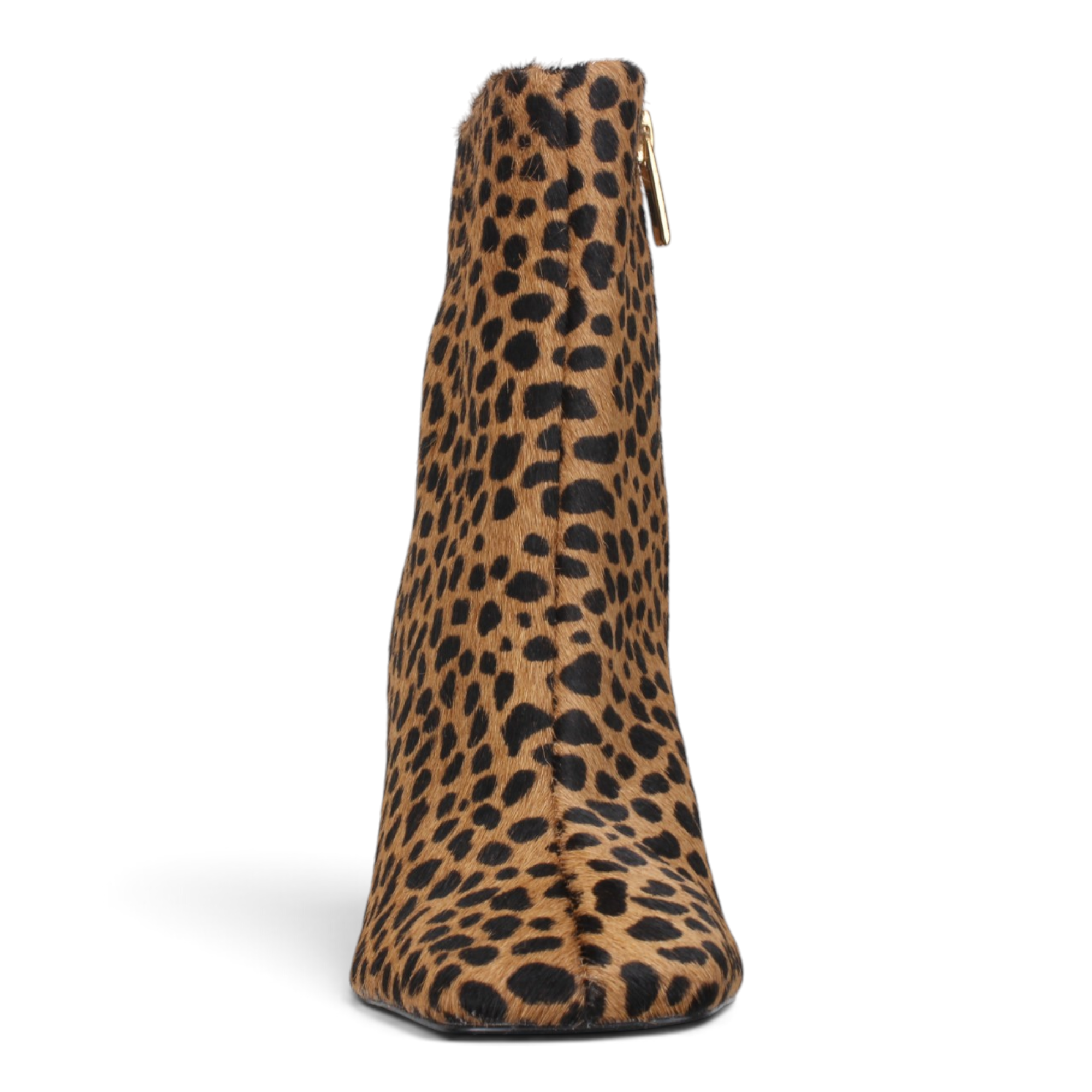 Carrano Abigail Fur/Leather Dress Boot - Cheetah