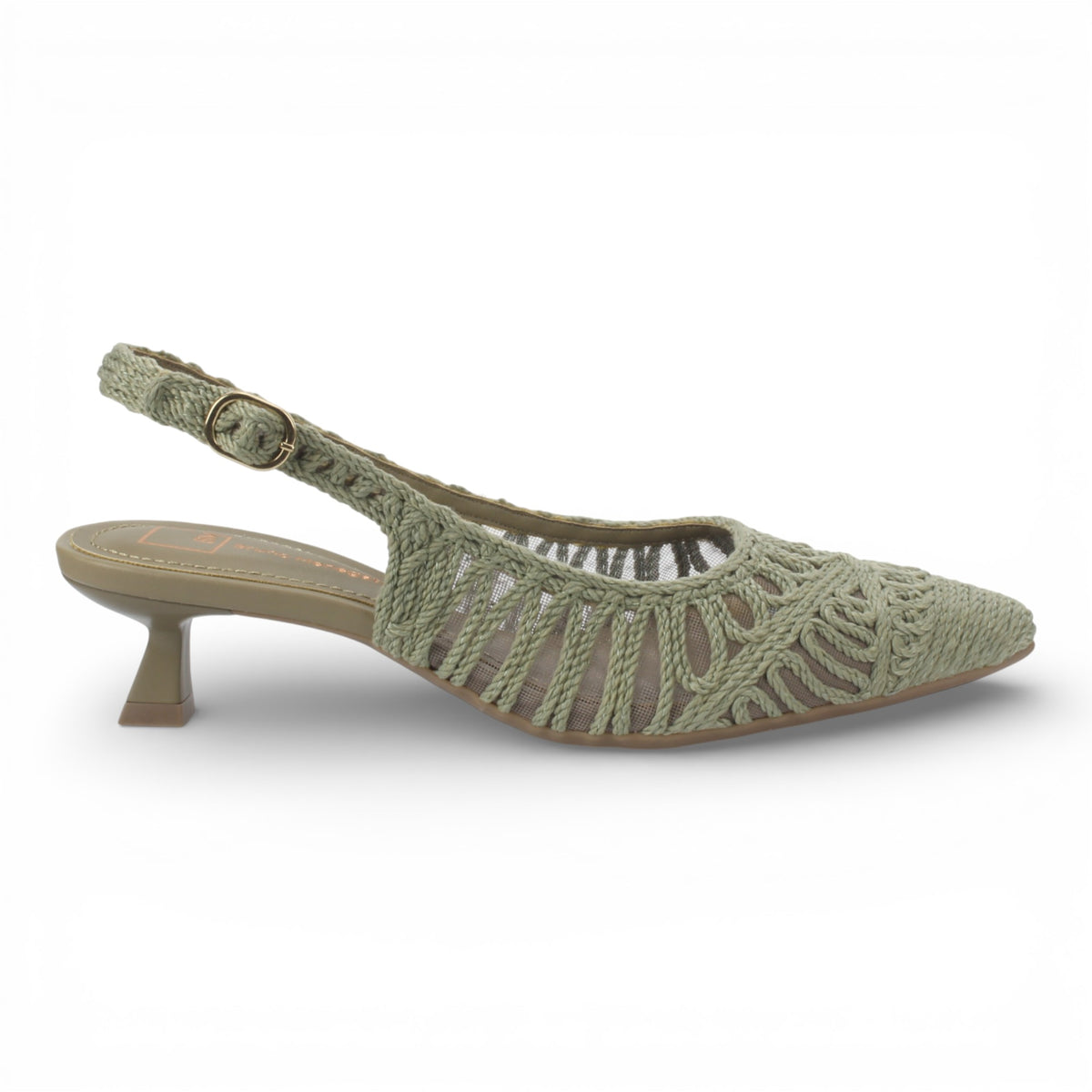 Bruno Menegatti Charli Slingback Crochet - Sage
