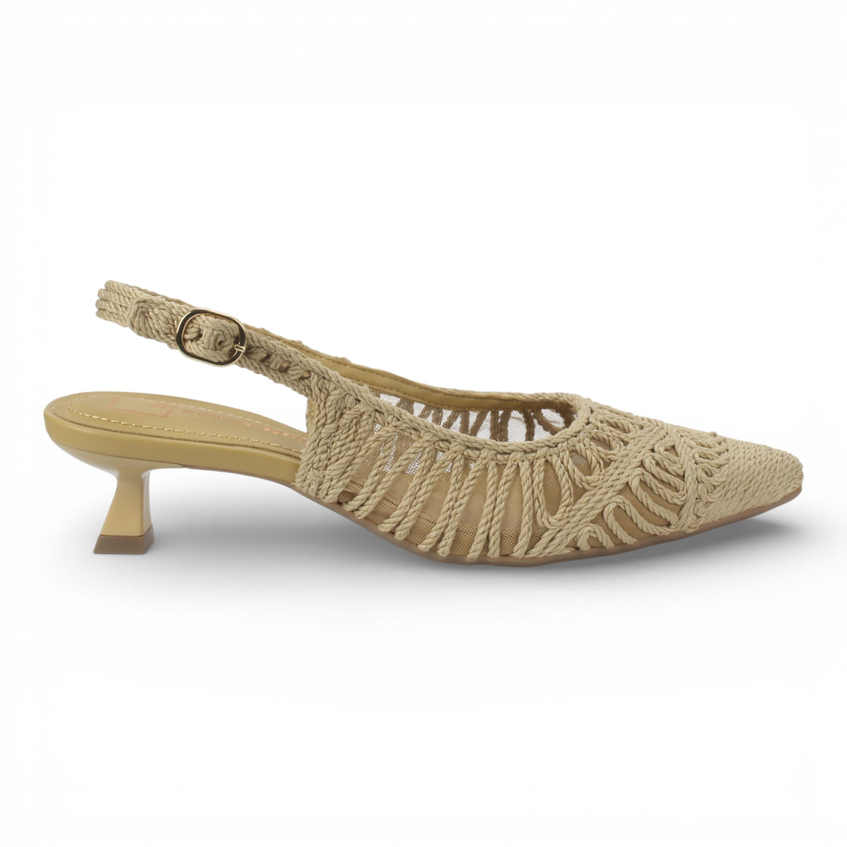 Bruno Menegatti Charli Slingback Crochet - Ecru