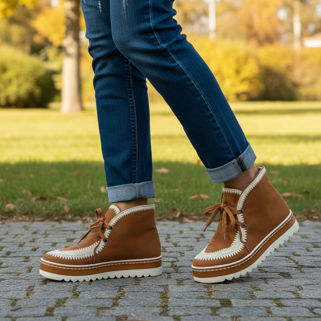 Love Rio Carrie Suede Bootie - Cognac