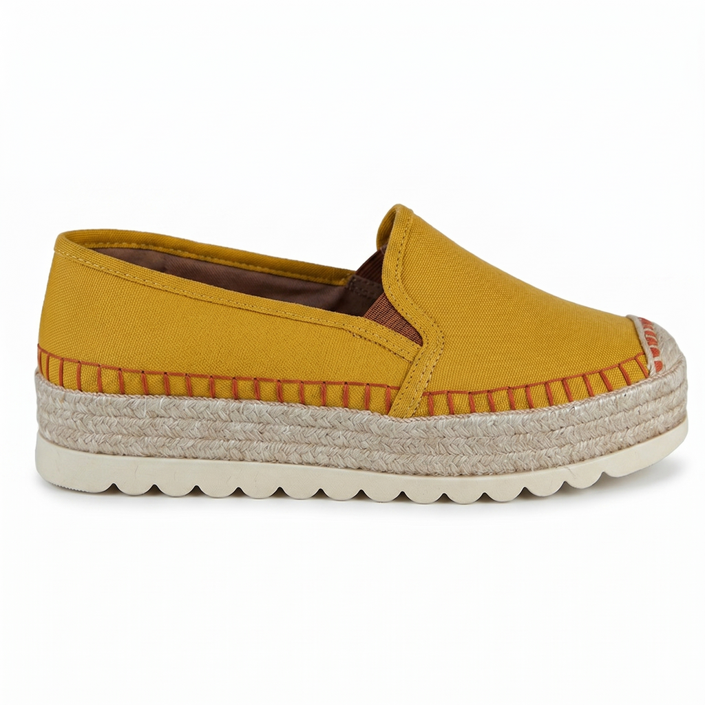 Love Rio Debra Espadrille Sneaker- Yellow