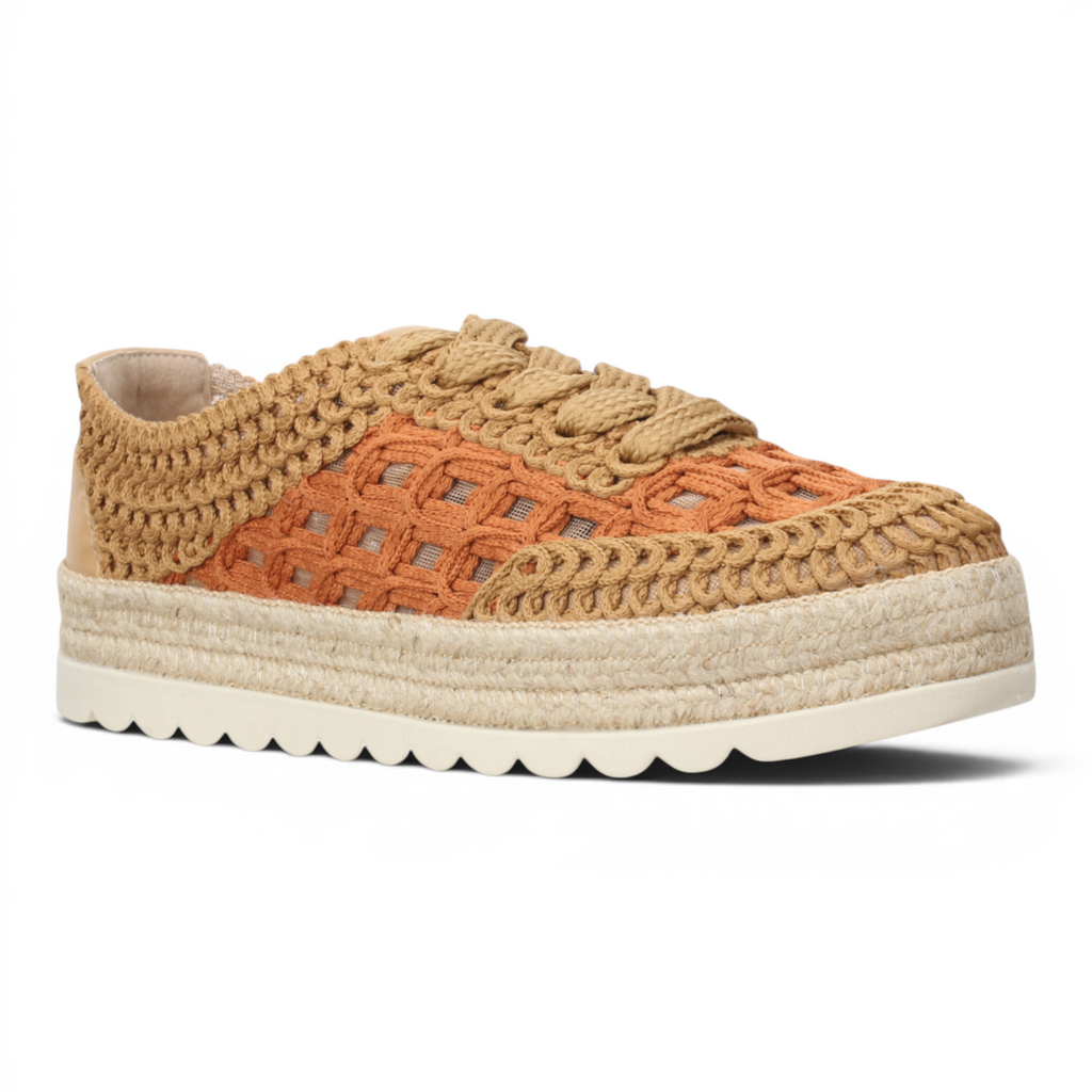 Love Rio Harmony Crochet Sneakers - Pecan Rust