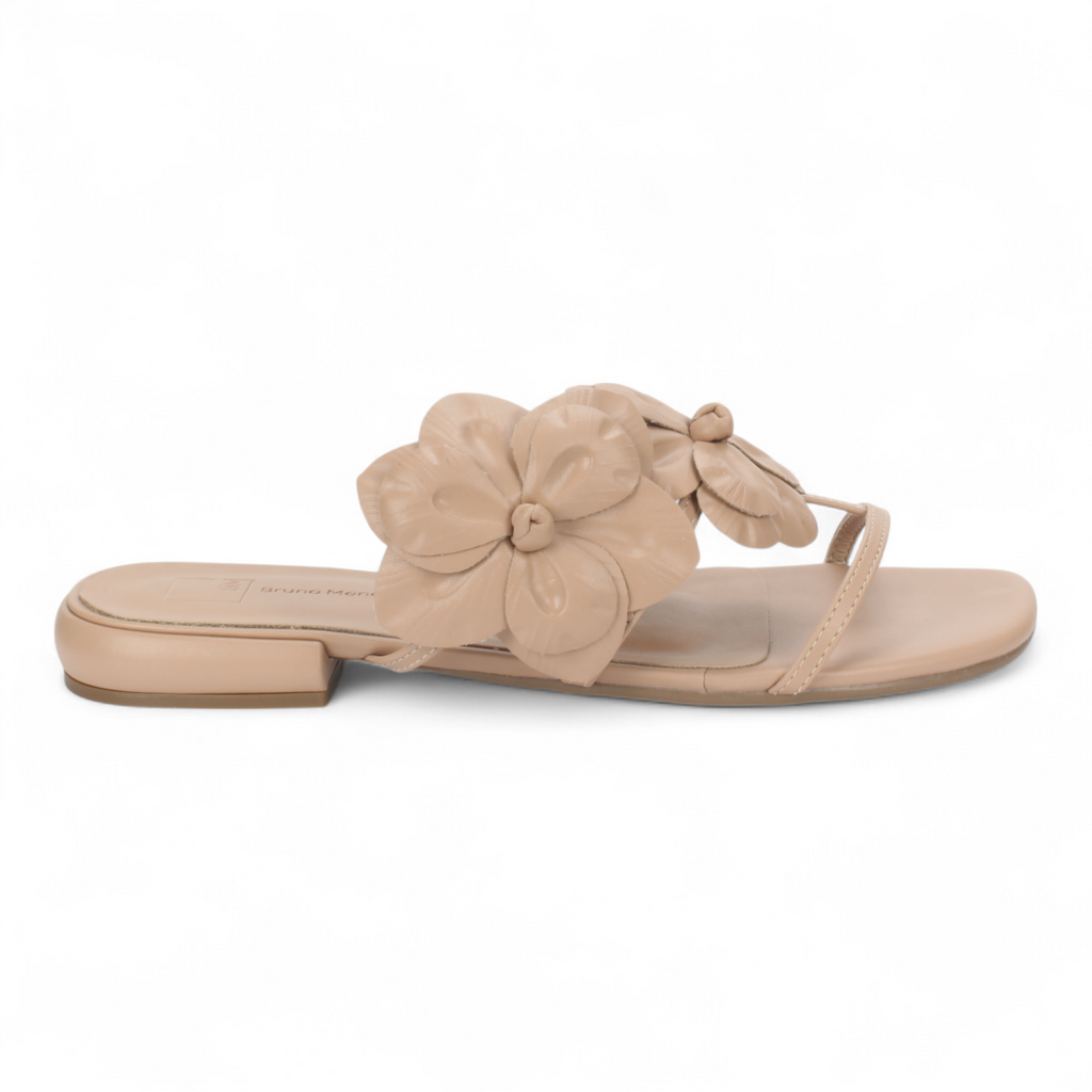 Bruno Menegatti Bloom Slide Sandal Flower - Nude