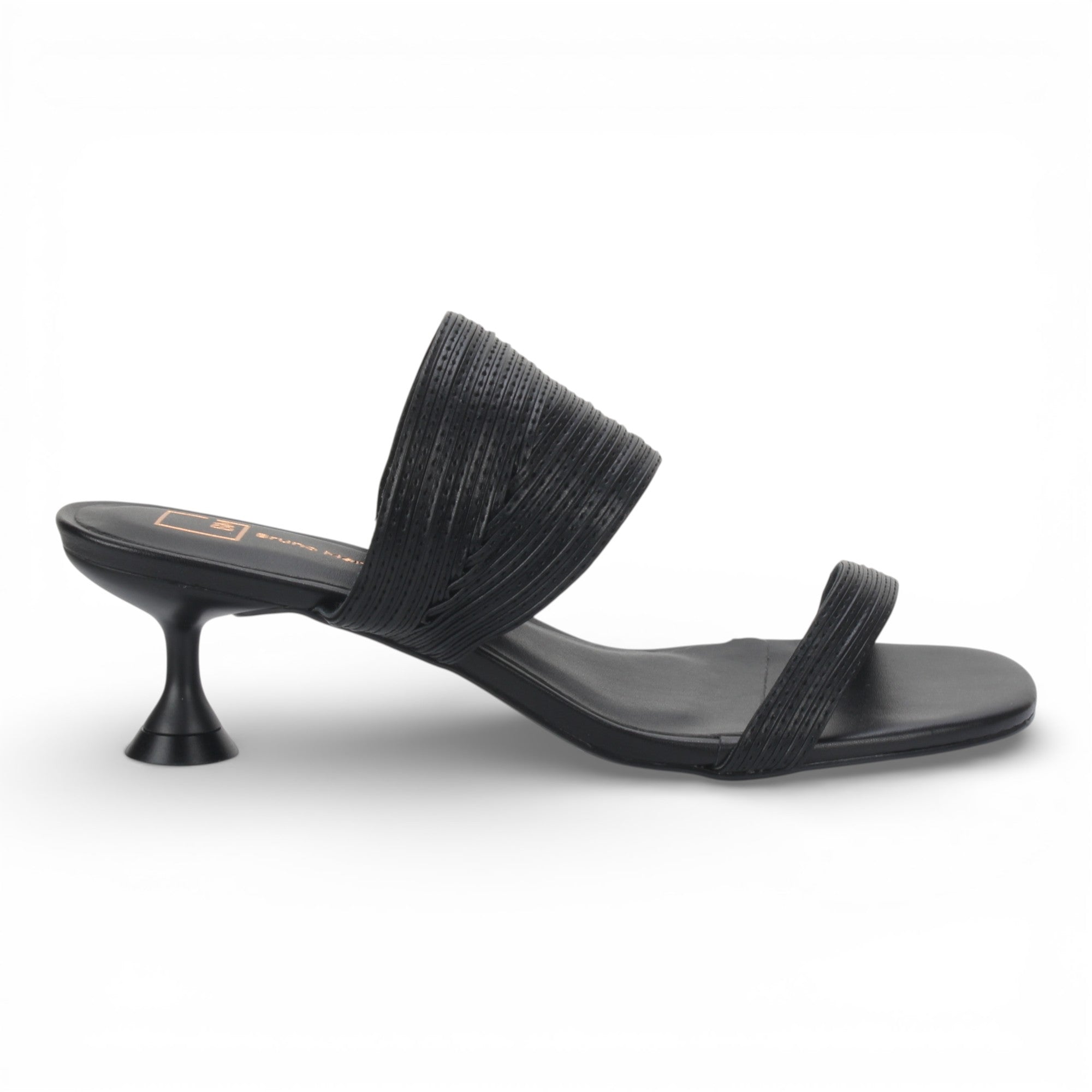 Bruno Menegatti Eve Slide Sandal - Black