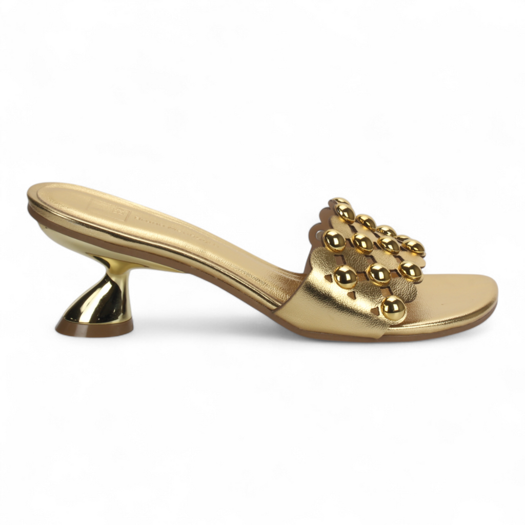 Bruno Menegatti Starry Slide Sandal - Gold