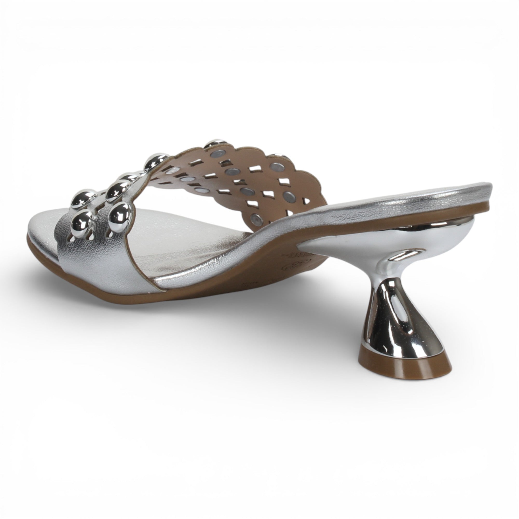 Bruno Menegatti Starry Slide Sandal - Silver