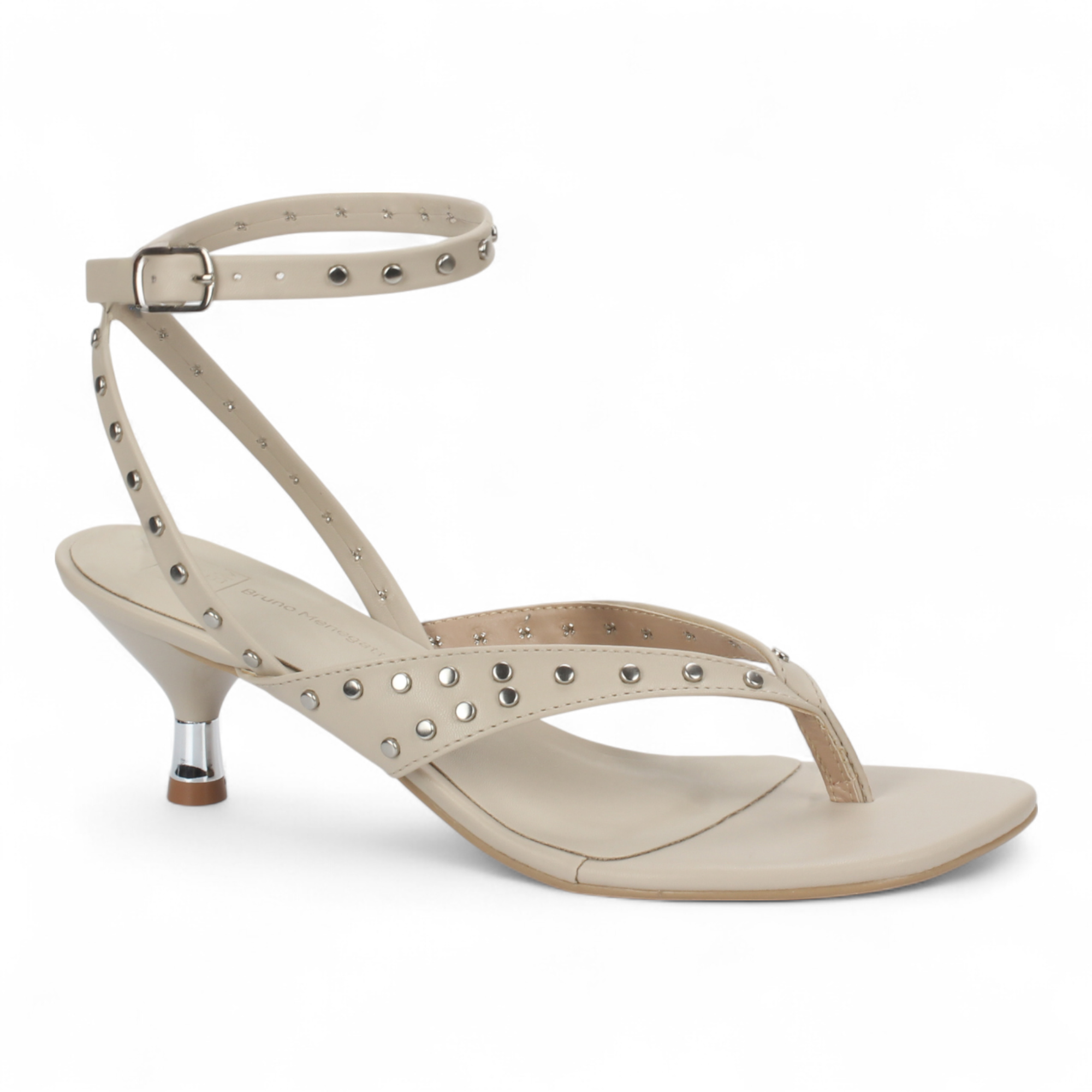 Bruno Menegatti Calypso Thong Sandal - Off White