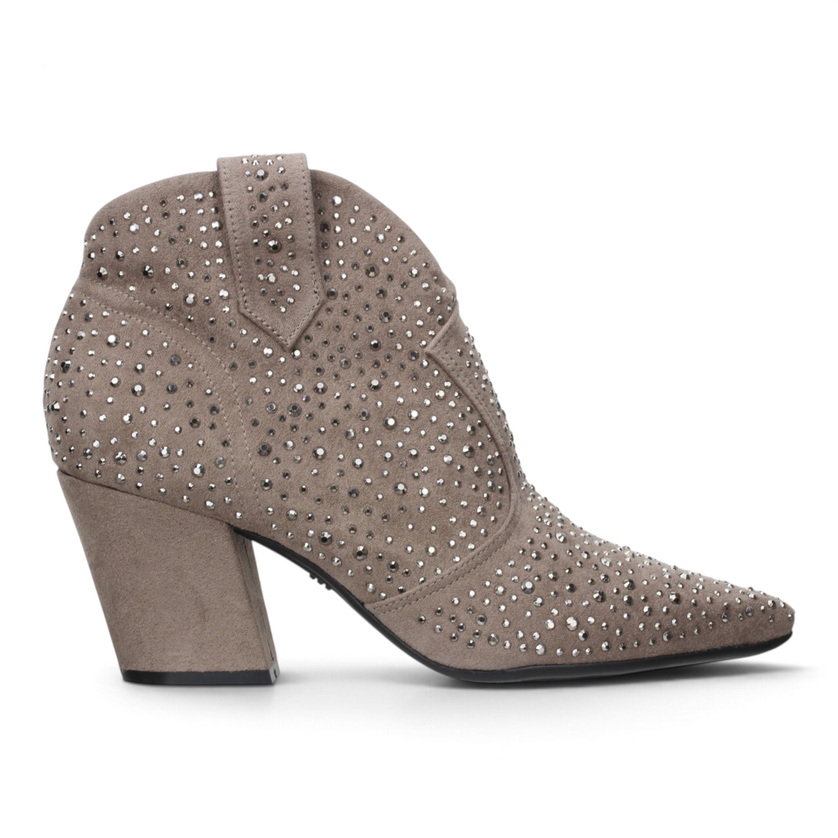 Bruno Menegatti Darling Suede Bootie - Taupe