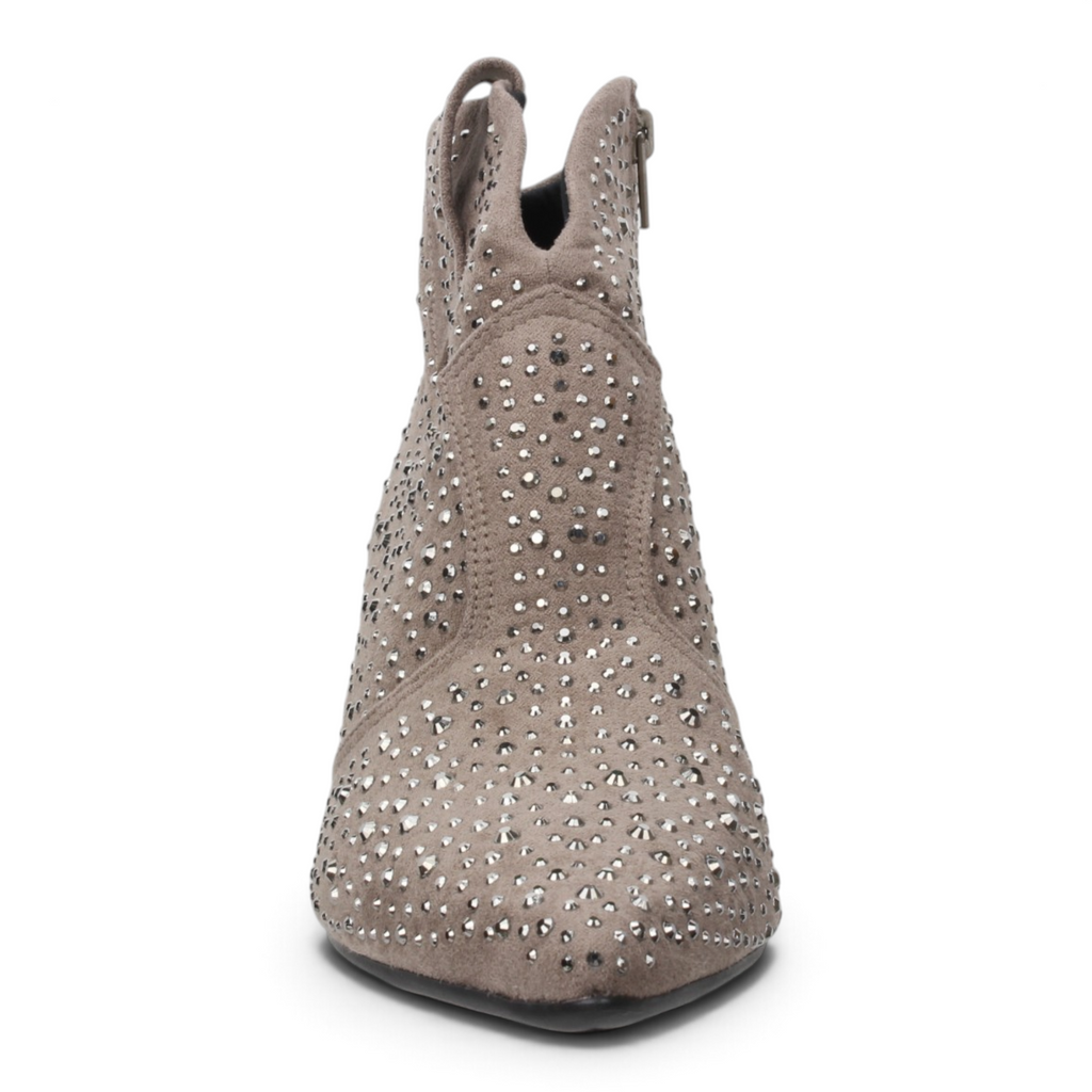 Bruno Menegatti Darling Suede Bootie - Taupe