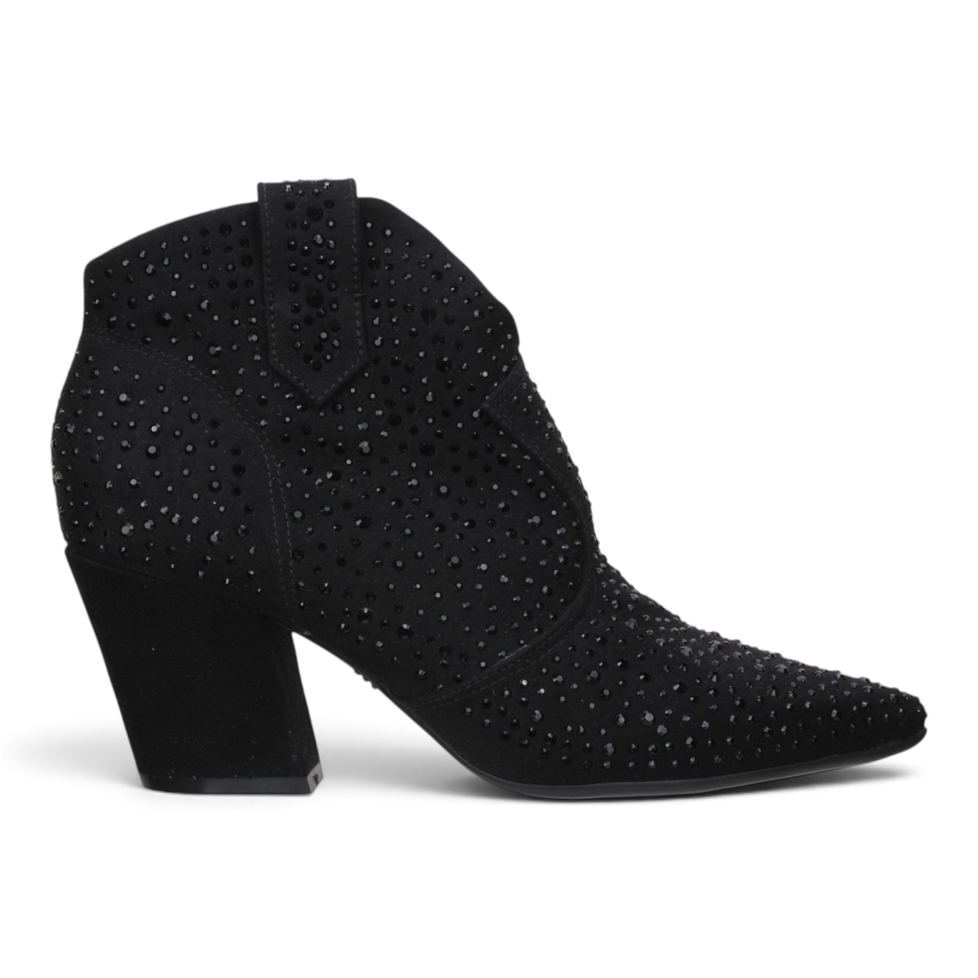 Bruno Menegatti Darling Suede Bootie - Black