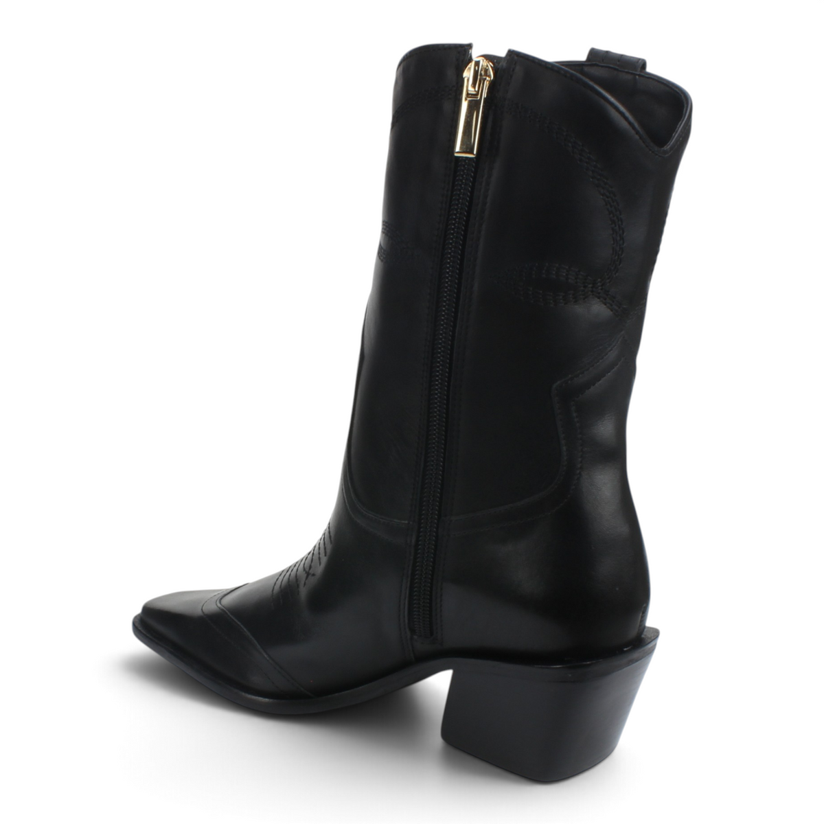 Carrano Leather Classic Boot - Black