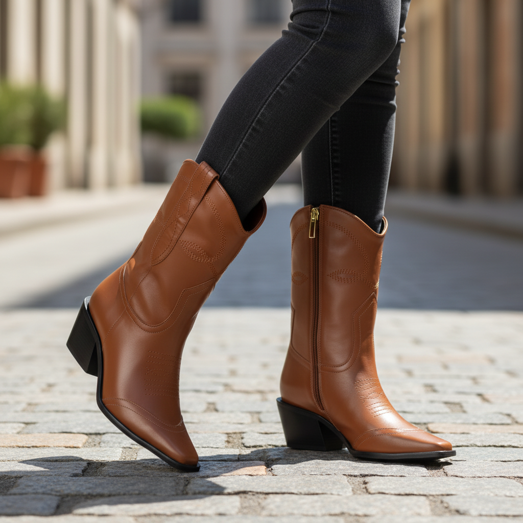 Carrano Leather Classic Boot - Tan