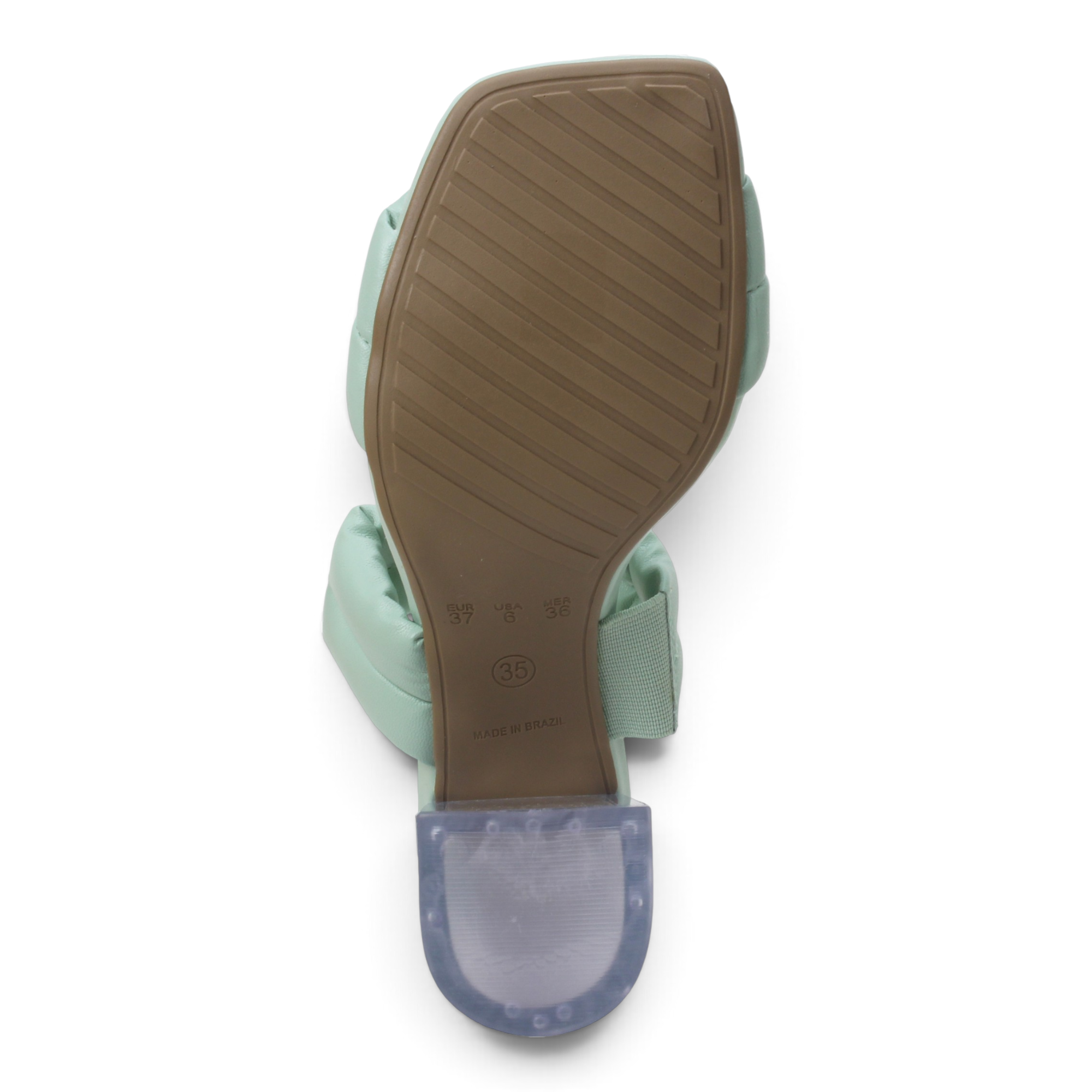 Offline Jolene Clear Heel Sandal - Mint