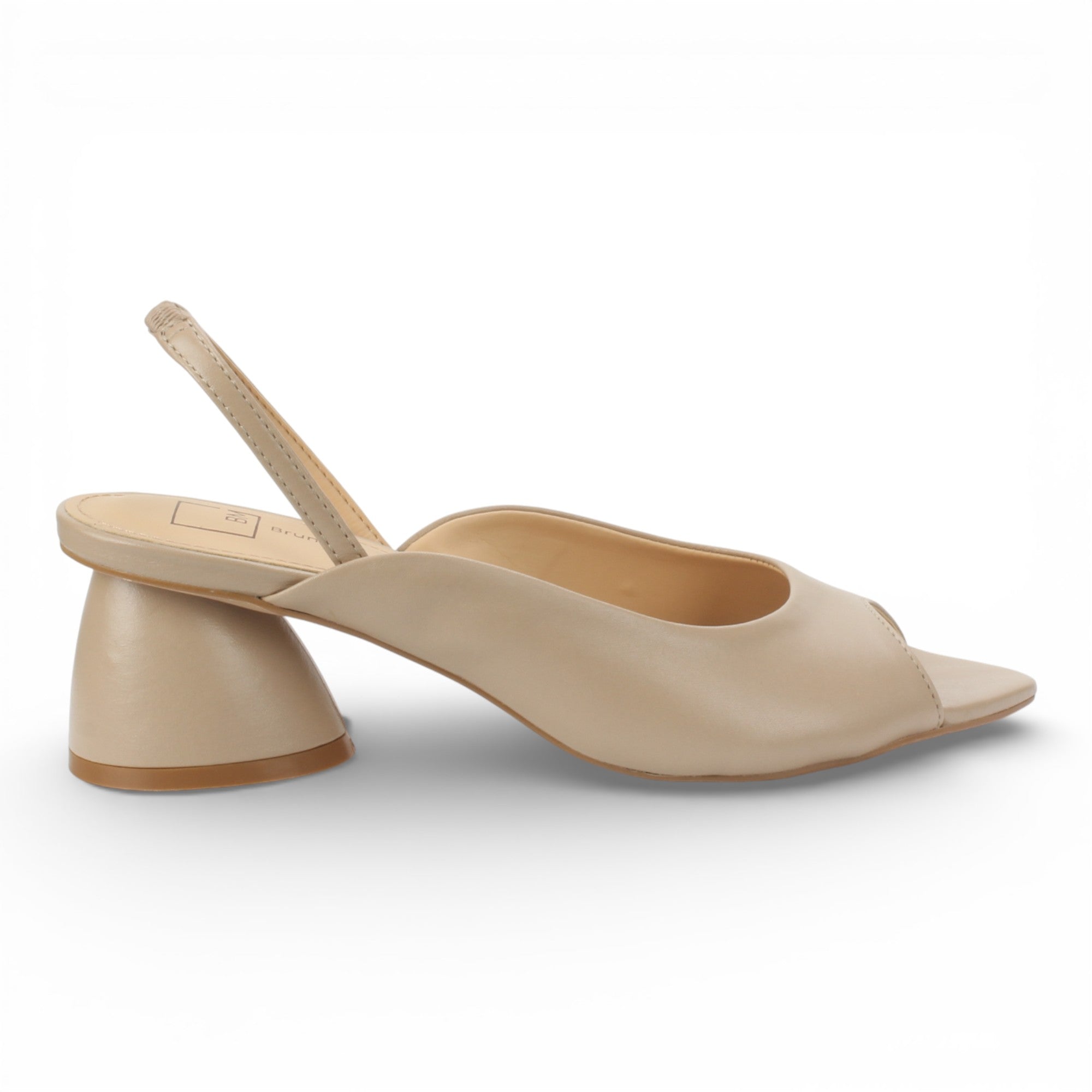 Bruno Menegatti Annie Sling back Leather Pump - Nude