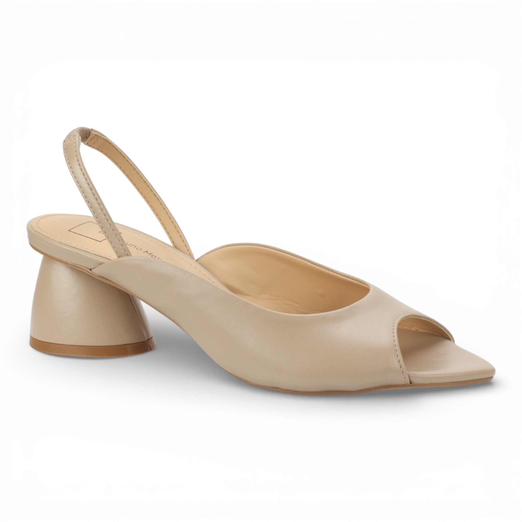 Bruno Menegatti Annie Sling back Leather Pump - Nude