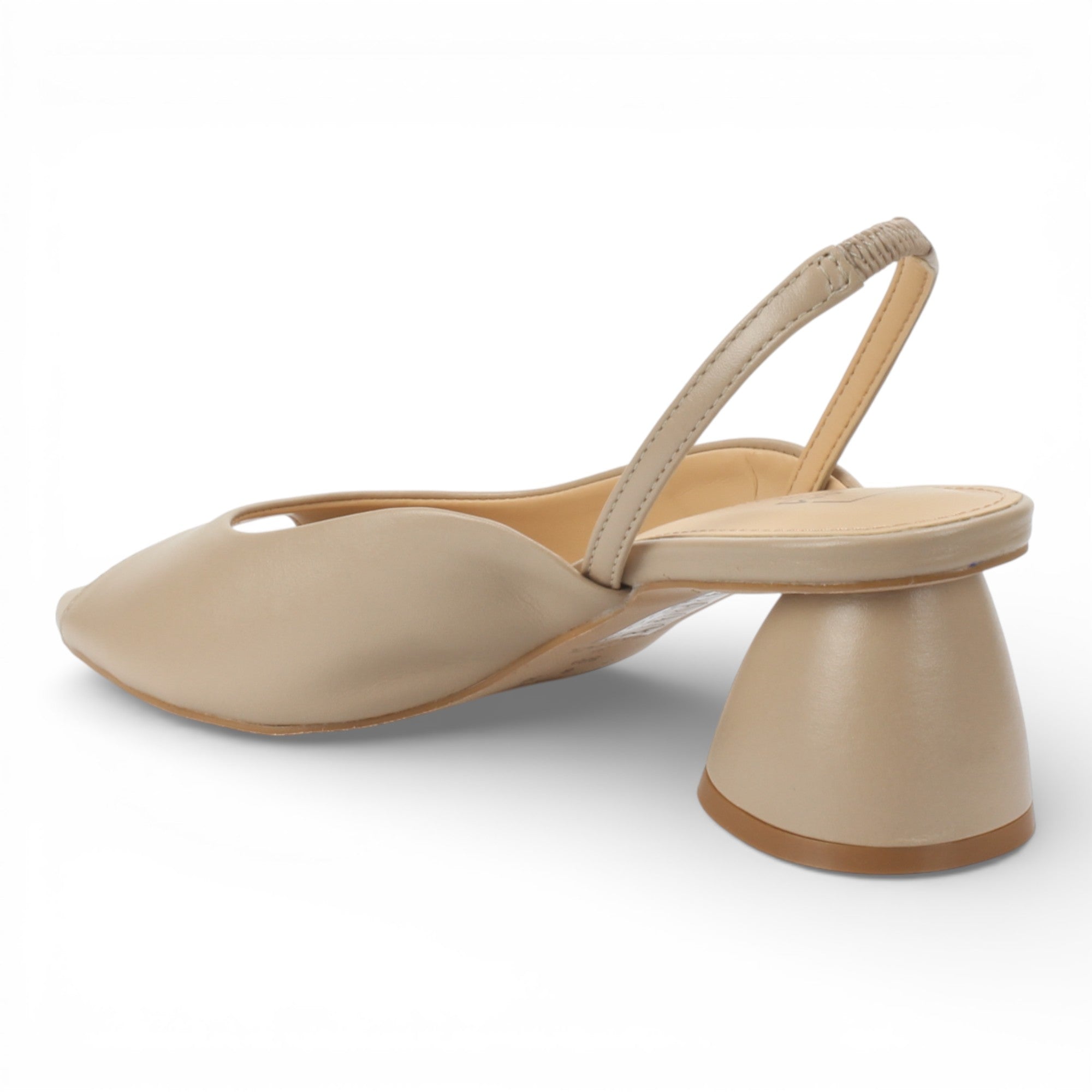 Bruno Menegatti Annie Sling back Leather Pump - Nude