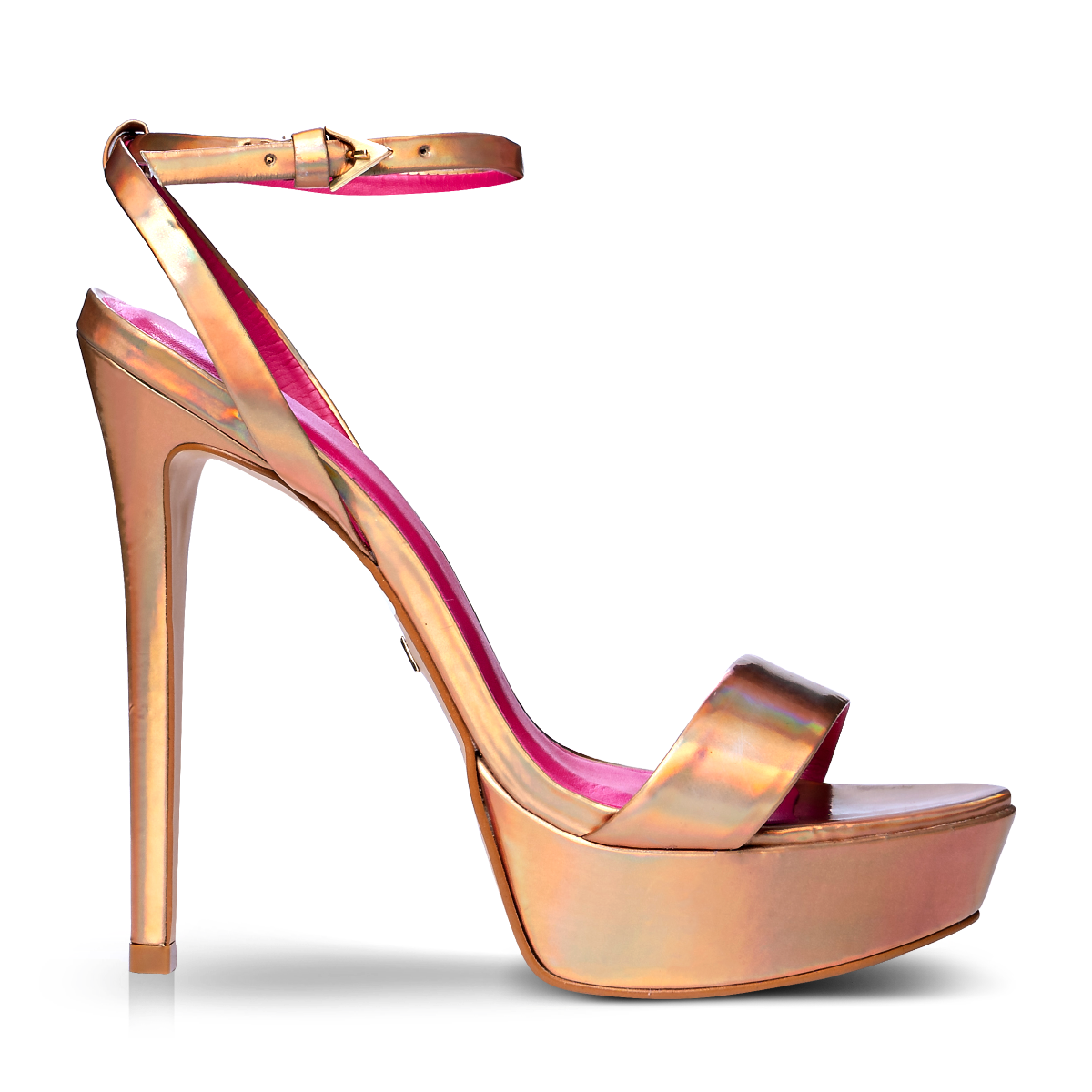 Carrano Nancy High Heel Dress Platform Sandal-Gold