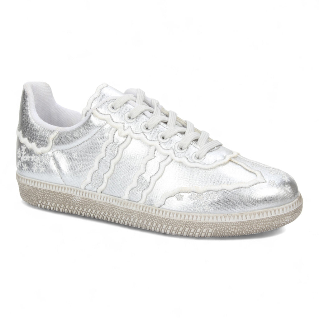 Love Rio Elise Vintage Sneakers - Silver