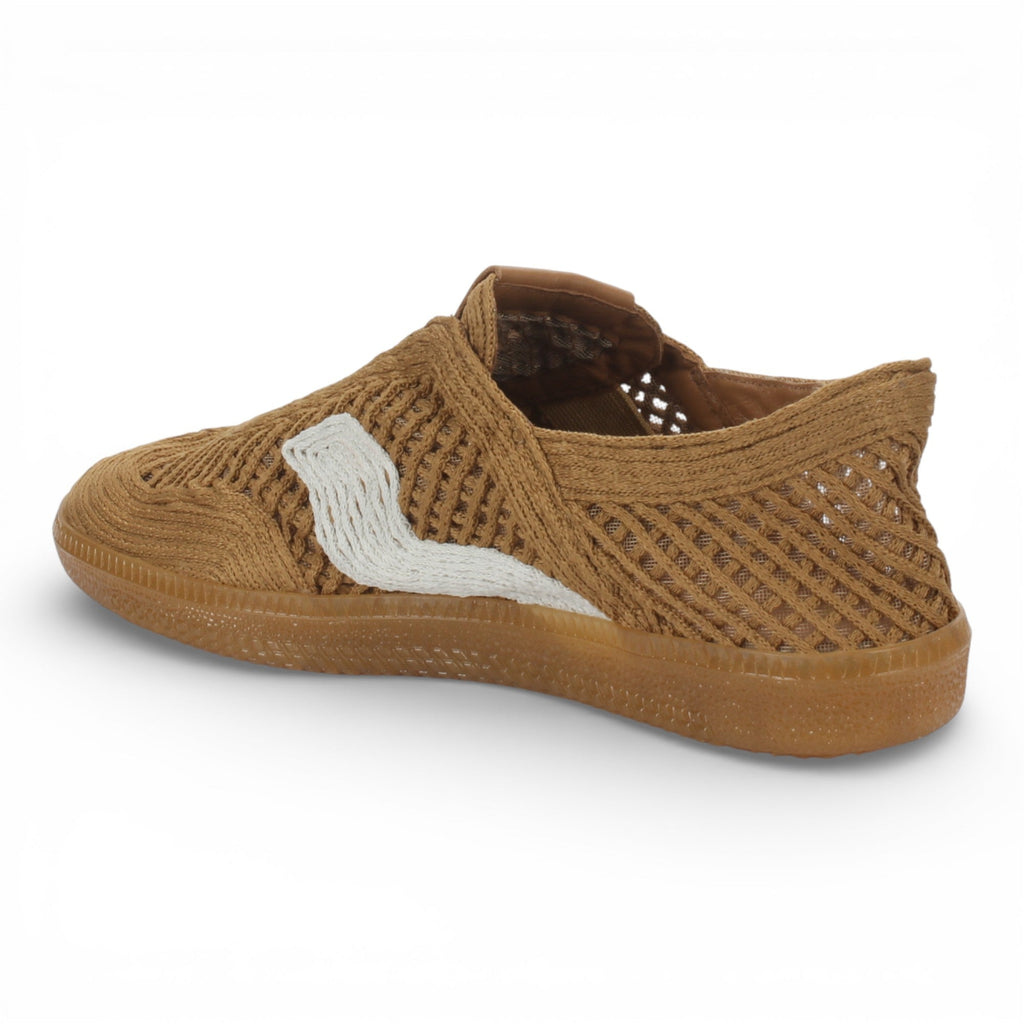Love Rio Franky Vintage Crochet Sneaker - Pecan