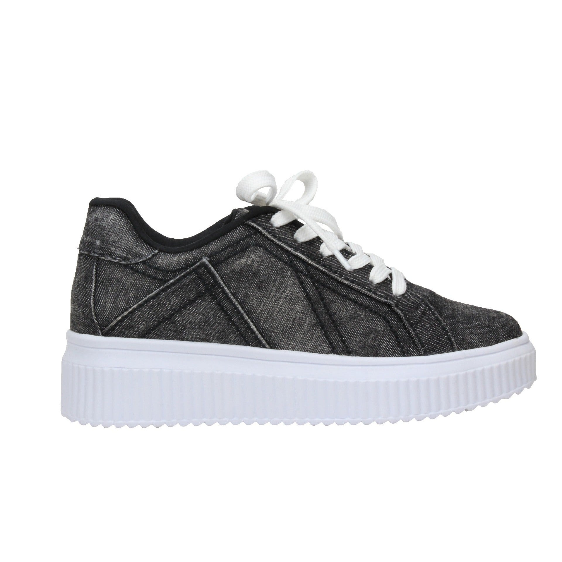 Love Rio Chuck Sneaker - Black Denim
