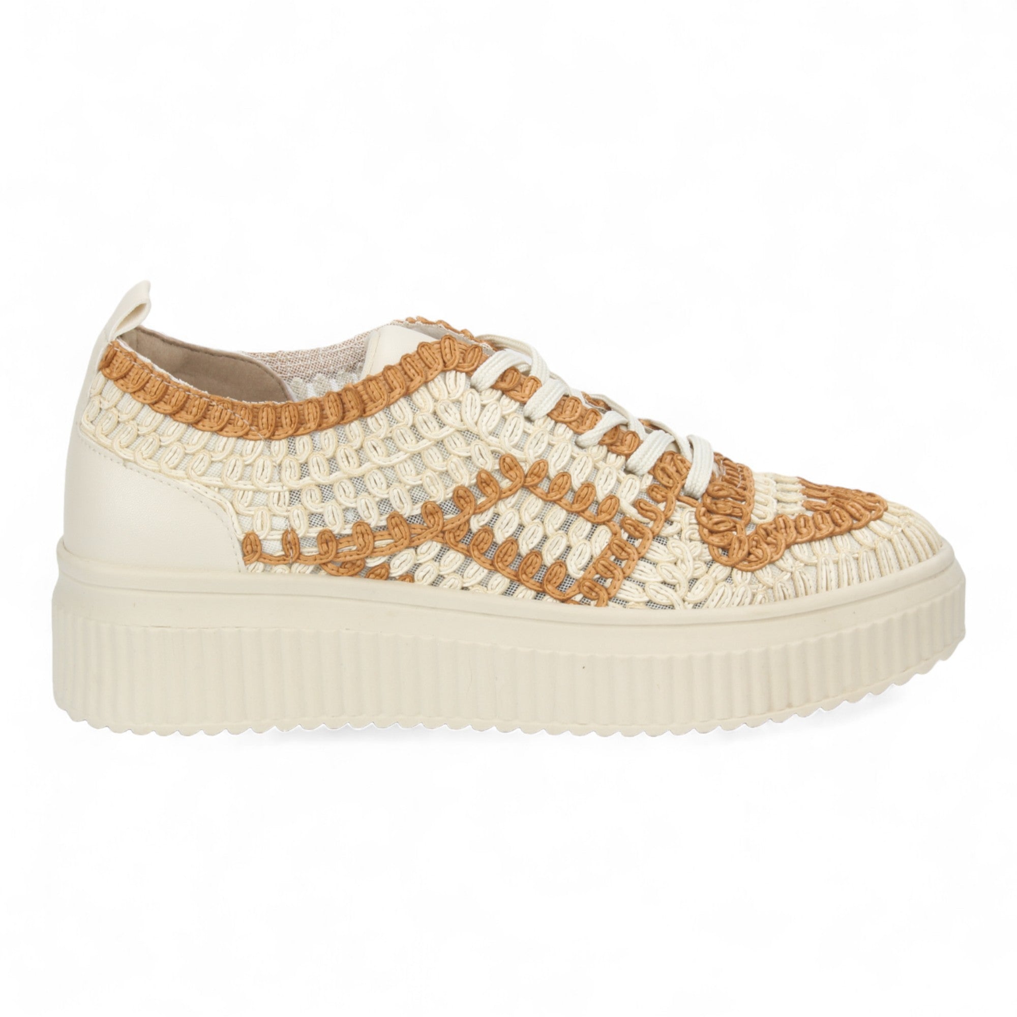 Love Rio Naomi Crochet Sneaker - Caramel