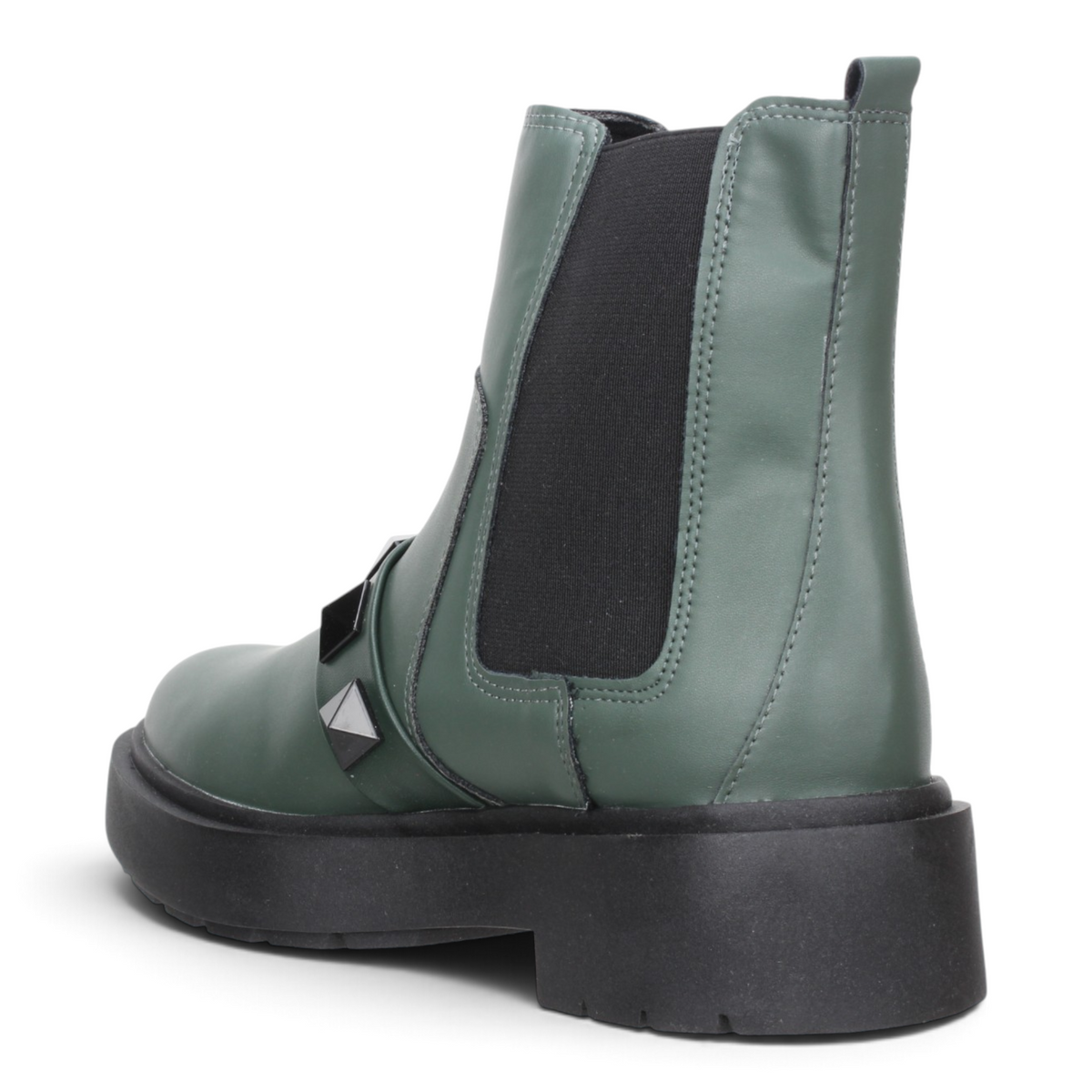 Offline Studded Bootie - Green Gray