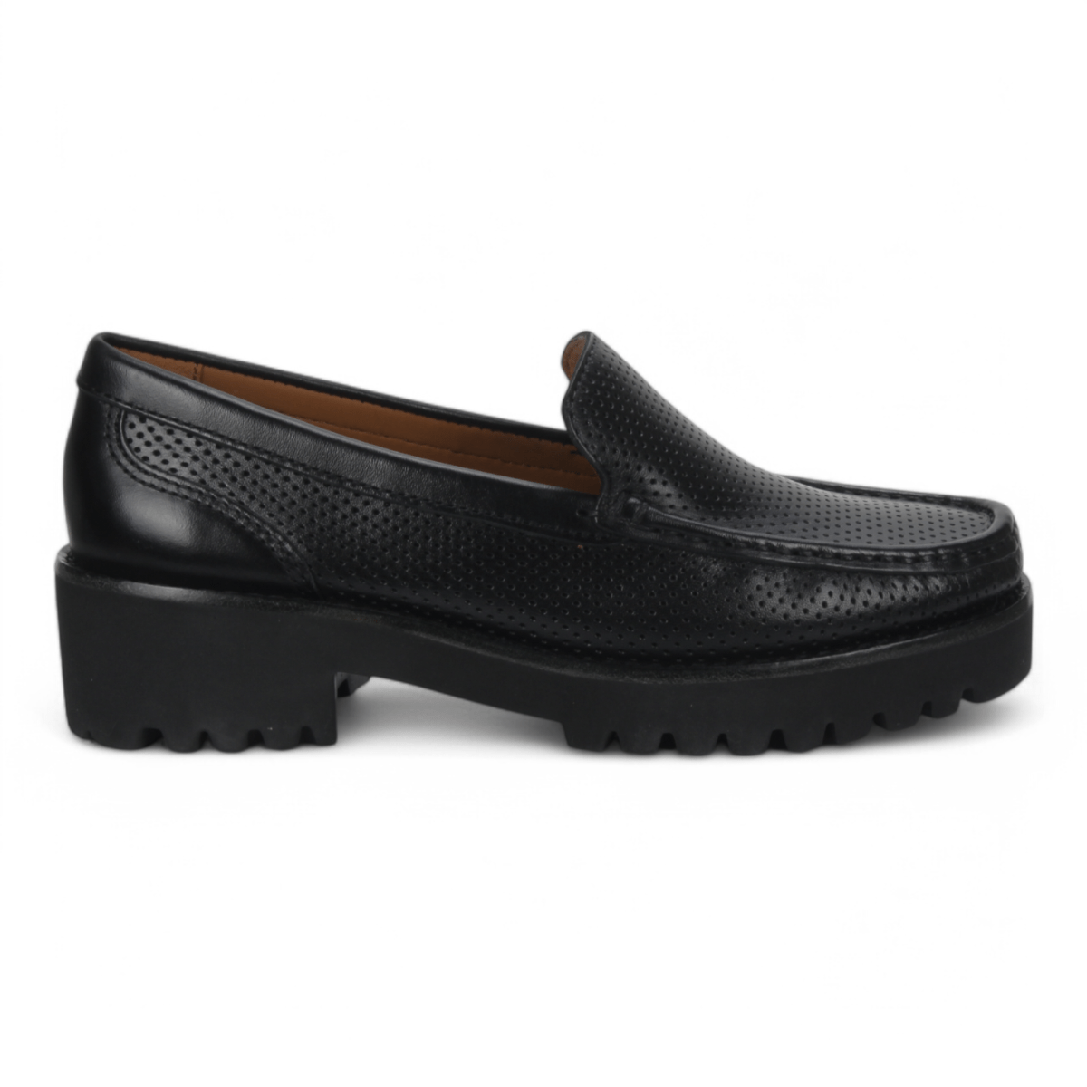 Bruno Menegatti Carrera Leather Loafer - Black