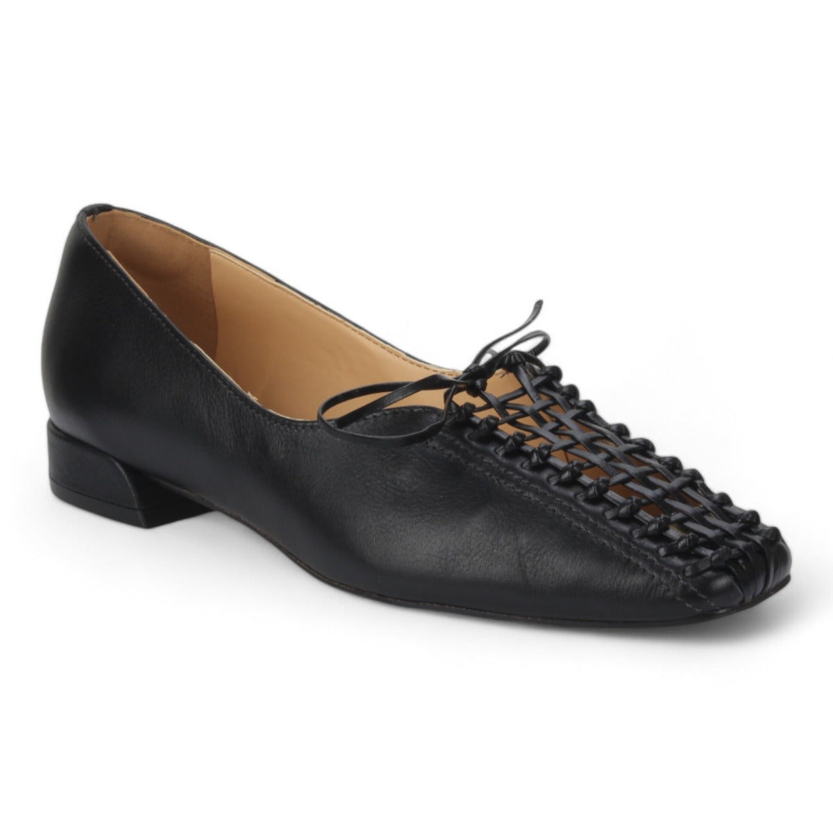 Bruno Menegatti Coraline Leather Loafers - Black