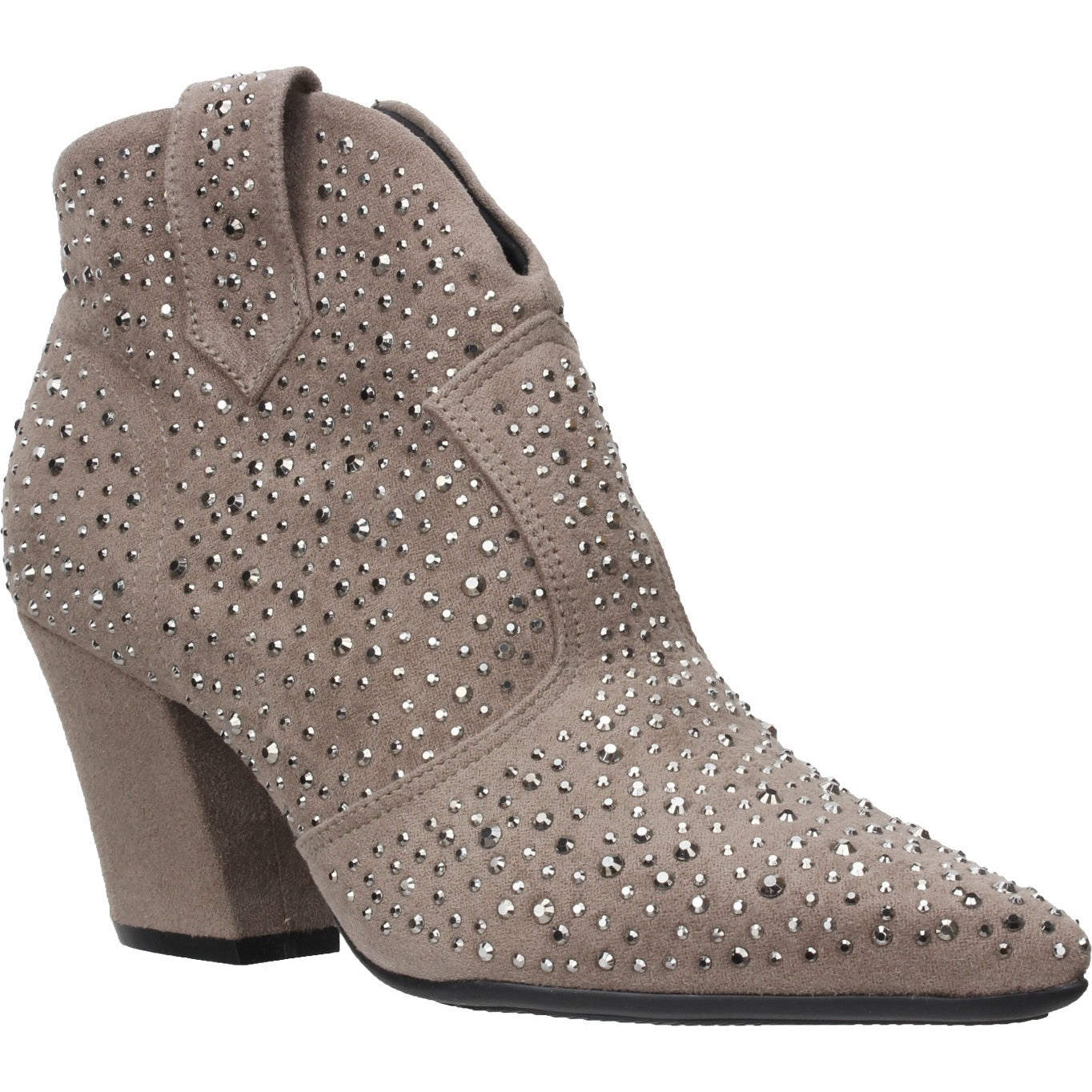 Bruno Menegatti Darling Suede Bootie - Taupe