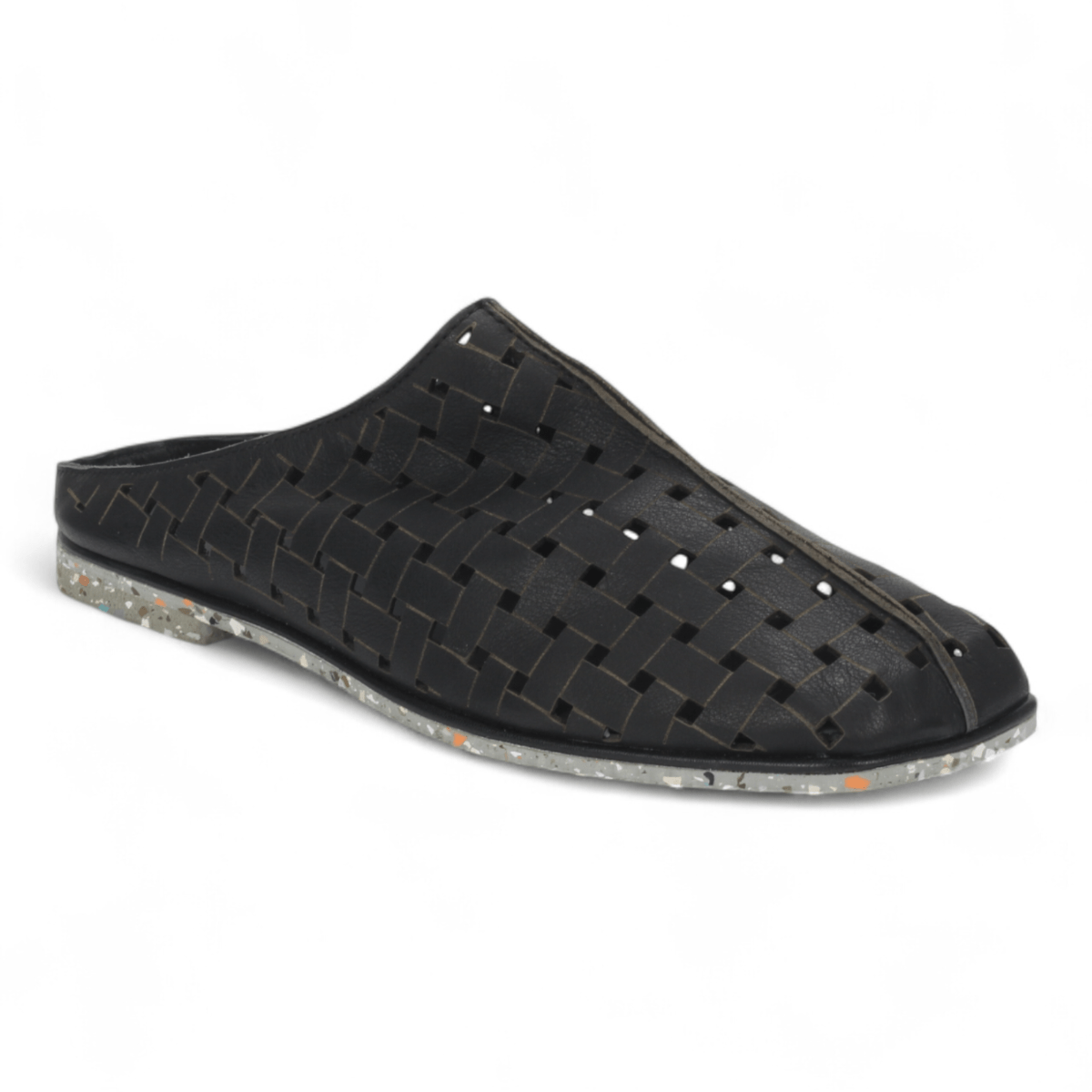 Bruno Menegatti Ipadma Mule Leather - Black