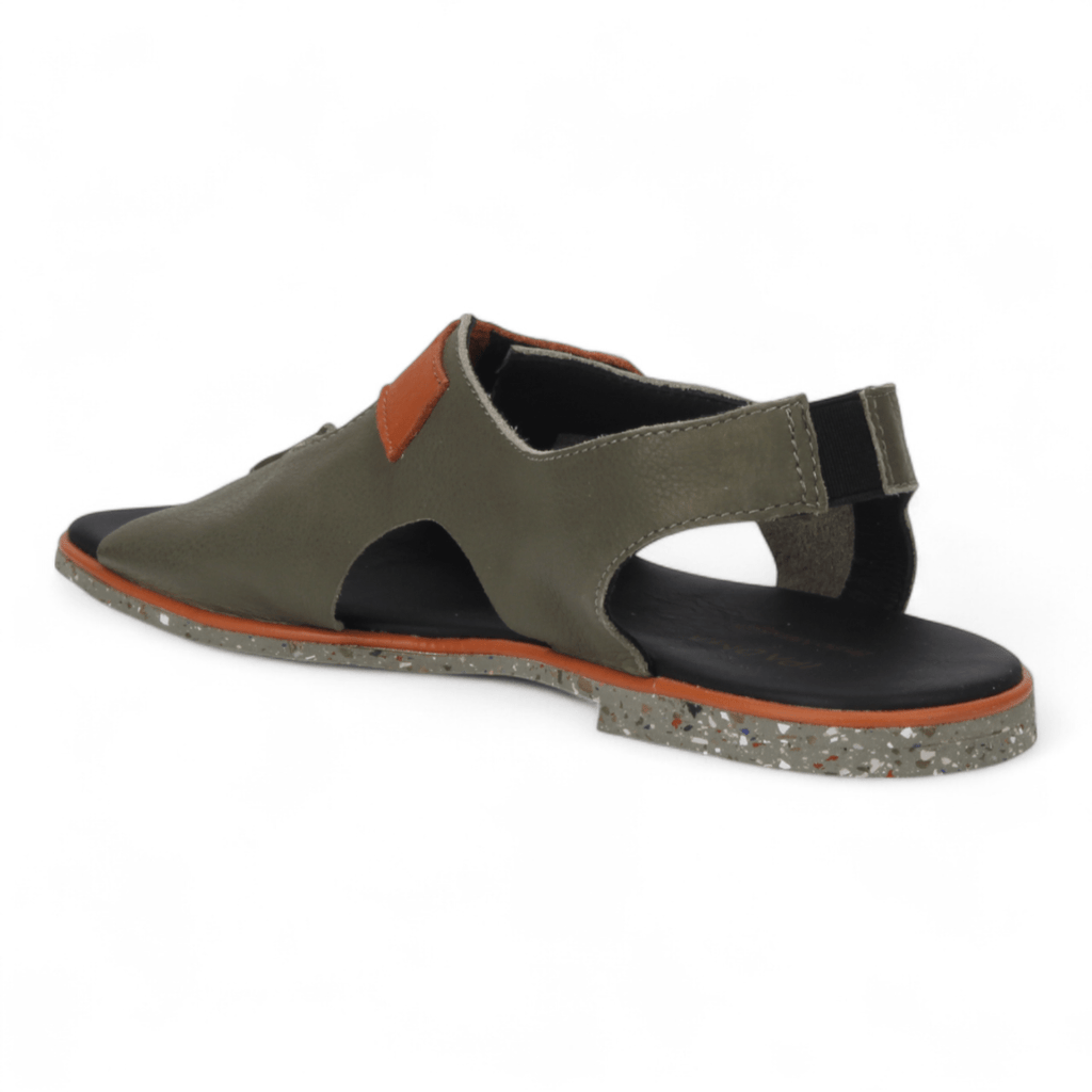 Bruno Menegatti Ipadma Sandal Leather - Olive