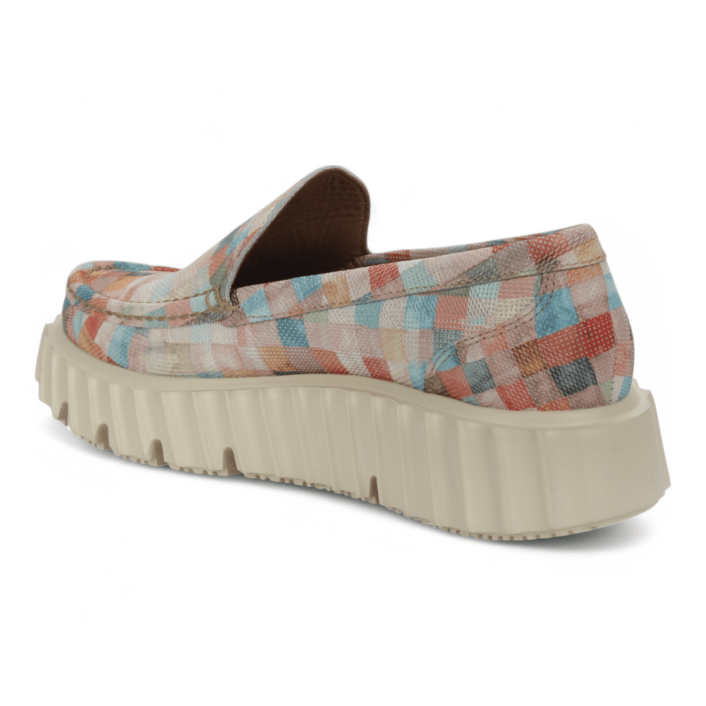 Bruno Menegatti Piemonte Mosaic Leather Loafer - Cobra Multi