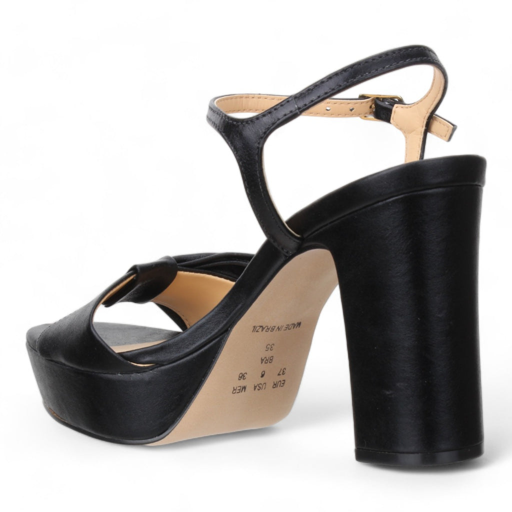 Bruno Menegatti Thelma Leather Dressy Platform - Black