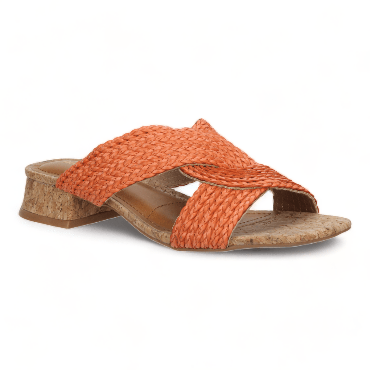 Bruno Menegatti Verina Sandals Straw/Cork - Coral