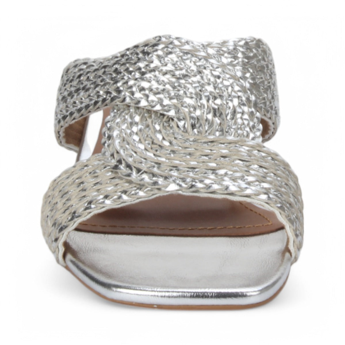 Bruno Menegatti Verina Slide Sandal - Silver