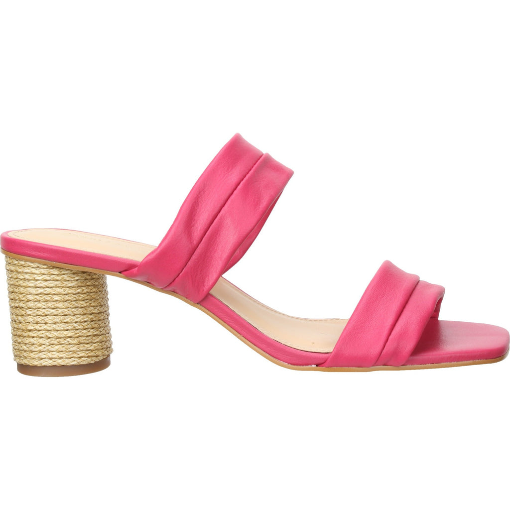 Bruno Menegatti Victoria Leather Slide Sandal - Fuscia