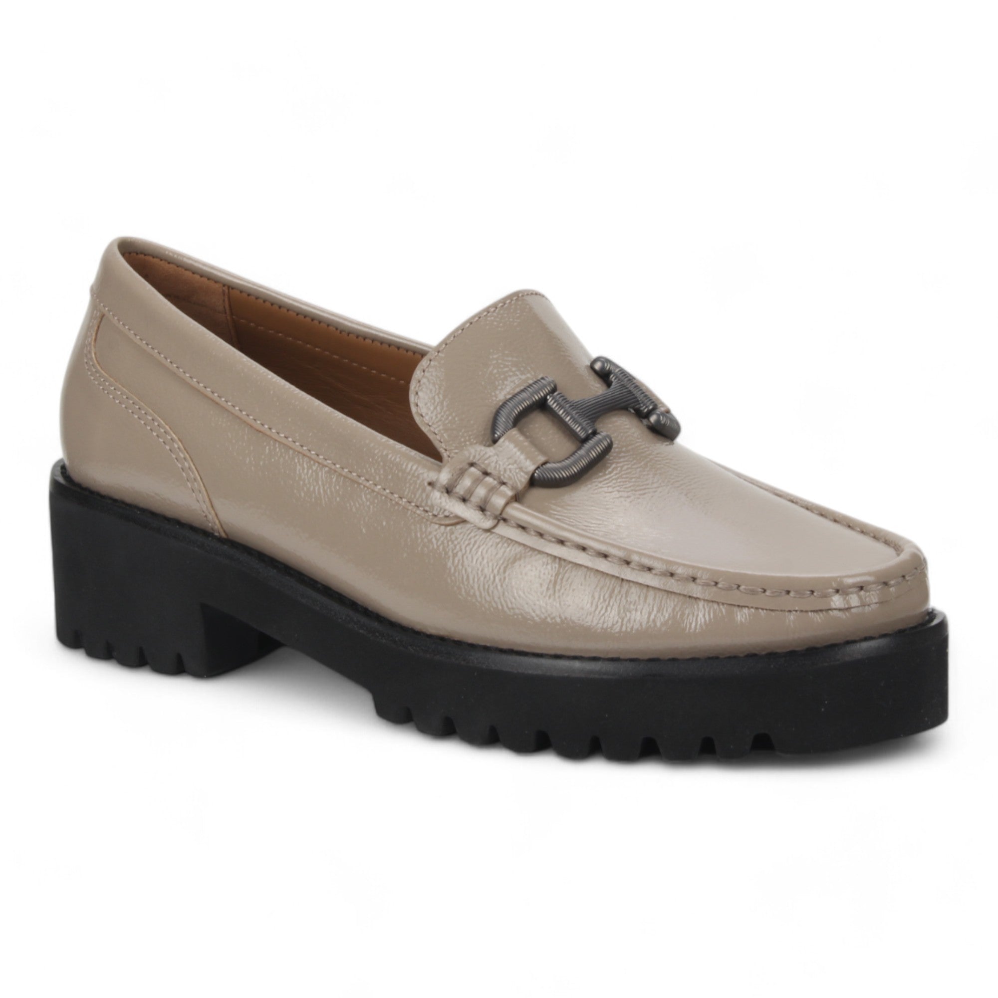 Bruno Menegatti Women's Carrera Loafer Leather - Taupe