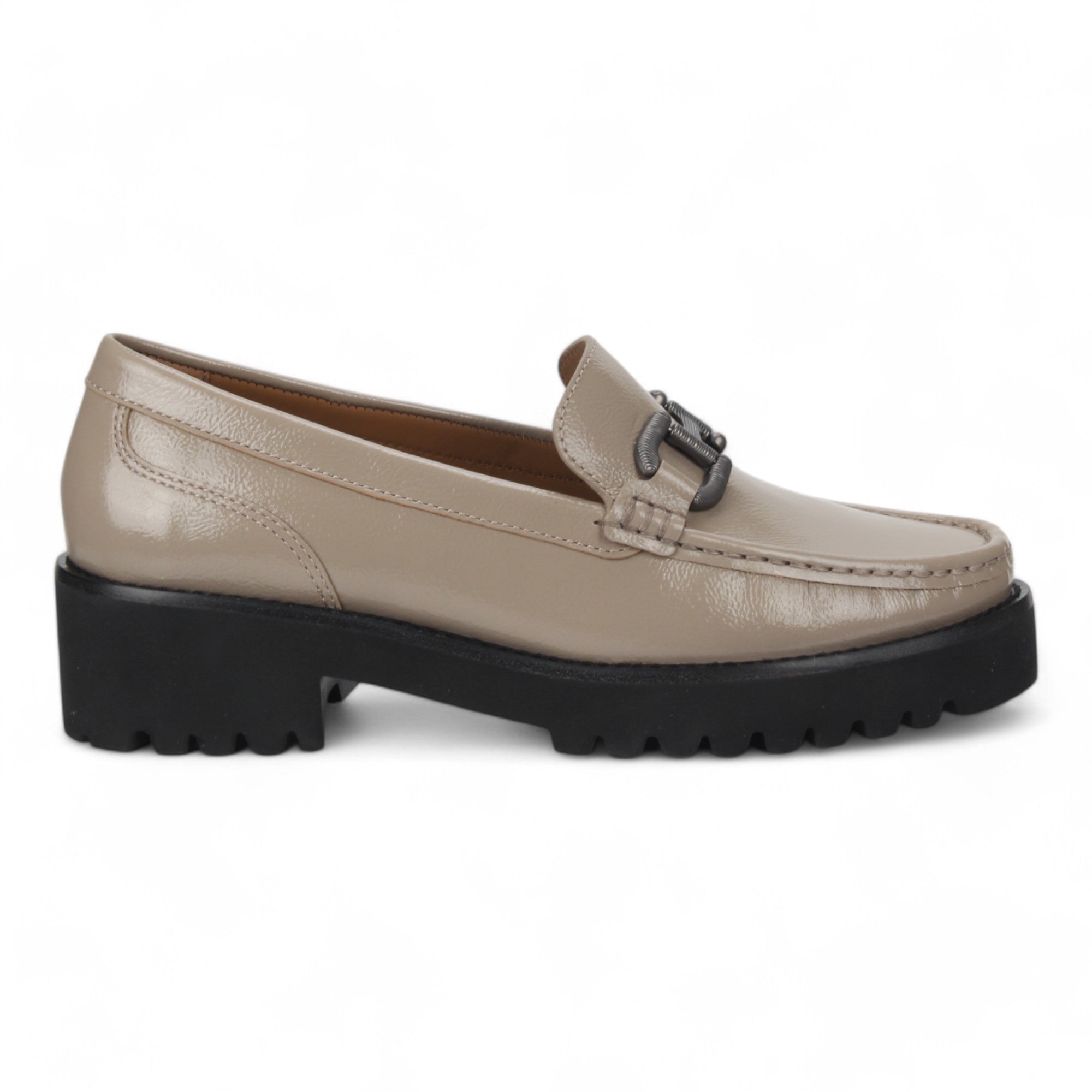 Bruno Menegatti Women's Carrera Loafer Leather - Taupe