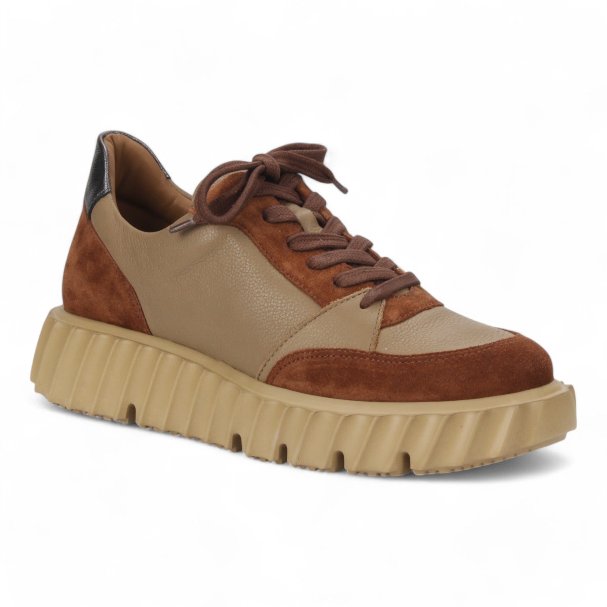 Bruno Menegatti Women's Piemonte Sneaker - Tan Cognac