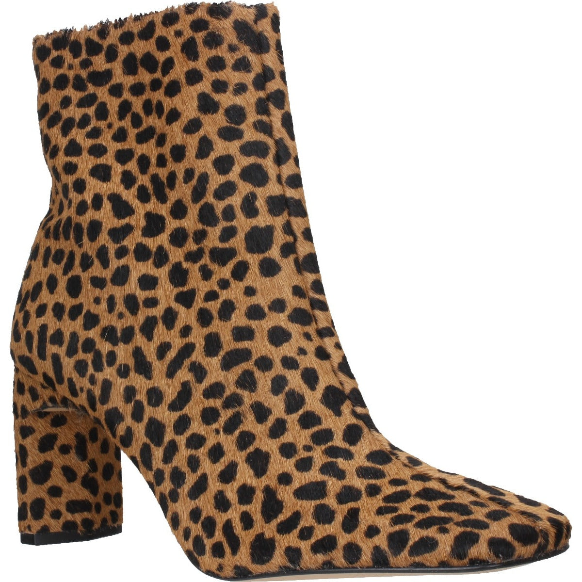 Carrano Abigail Fur/Leather Dress Boot - Cheetah