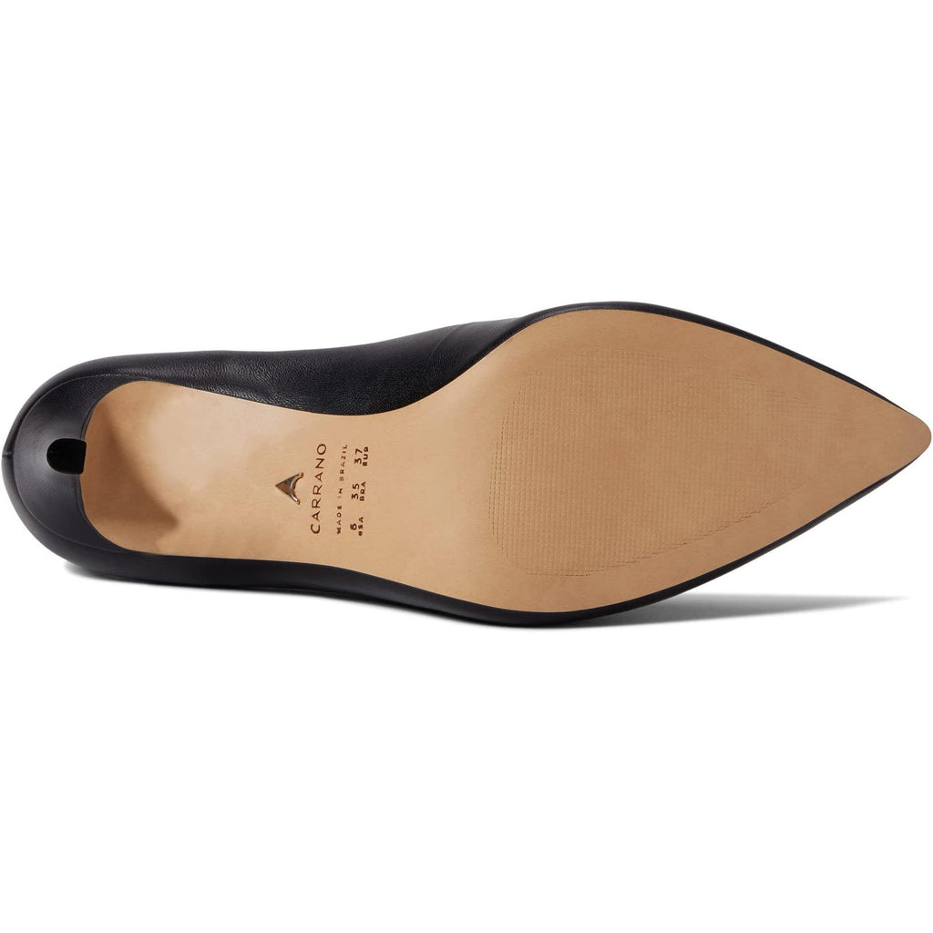 Carrano Beatriz Leather Pump - Black