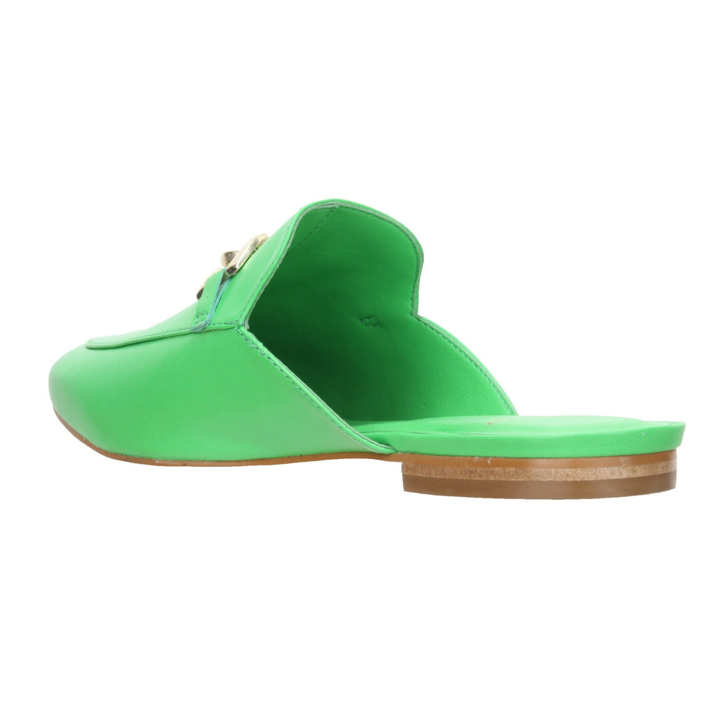Carrano Julietta Leather Mule-Green