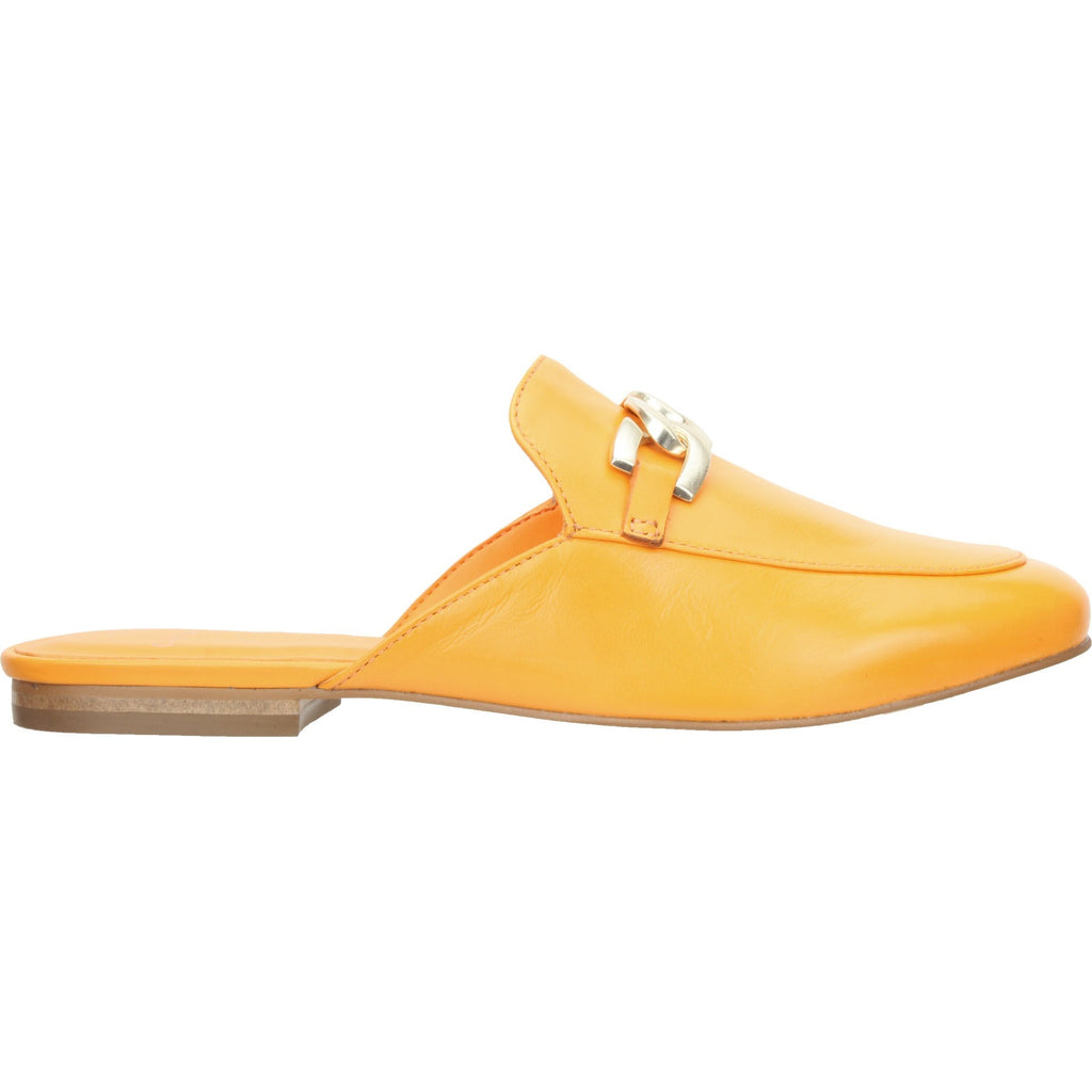 Carrano Julietta Leather Mule-Tangerine