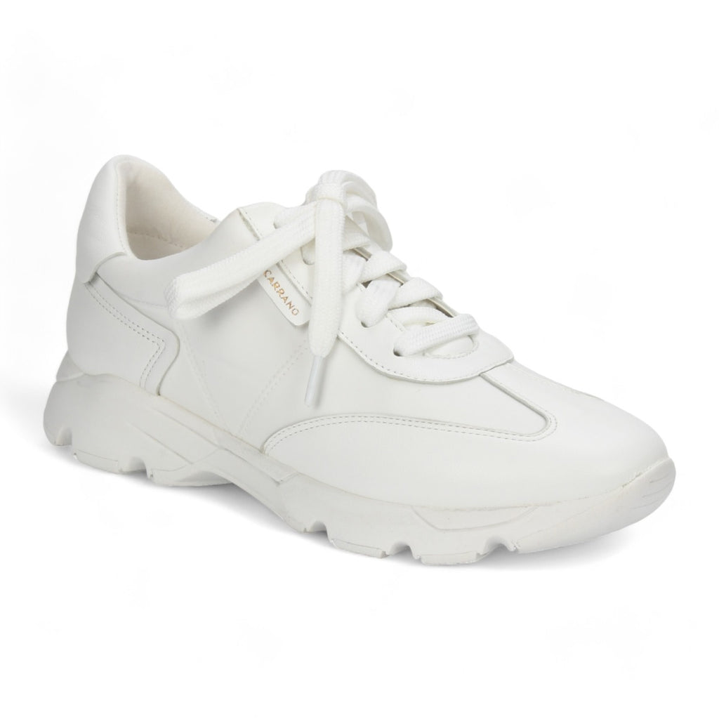 Carrano Leather Sneakers - White